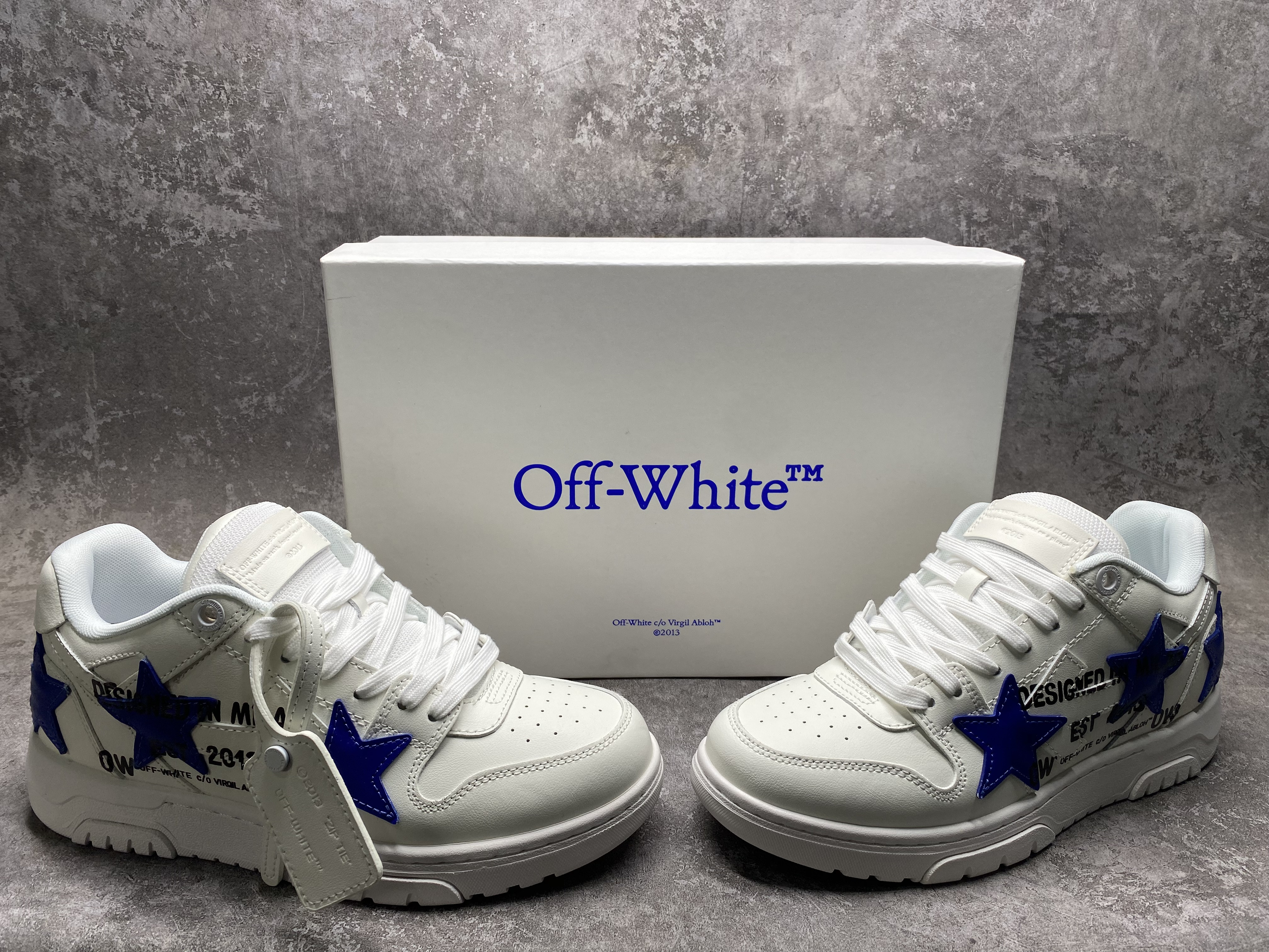 UA OFF-WHITE Out Of Office OOO Low Tops