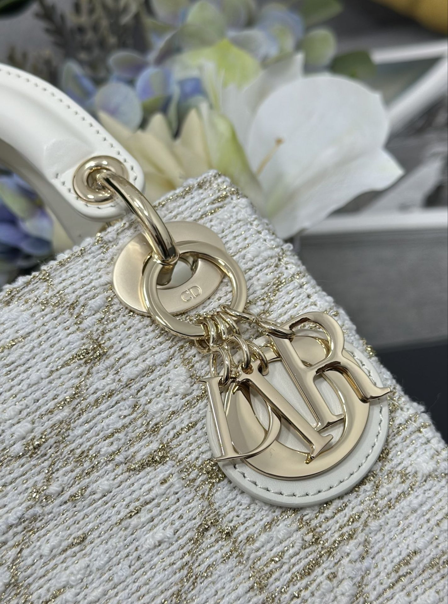 mini lady D*or bag 17x15x7cm