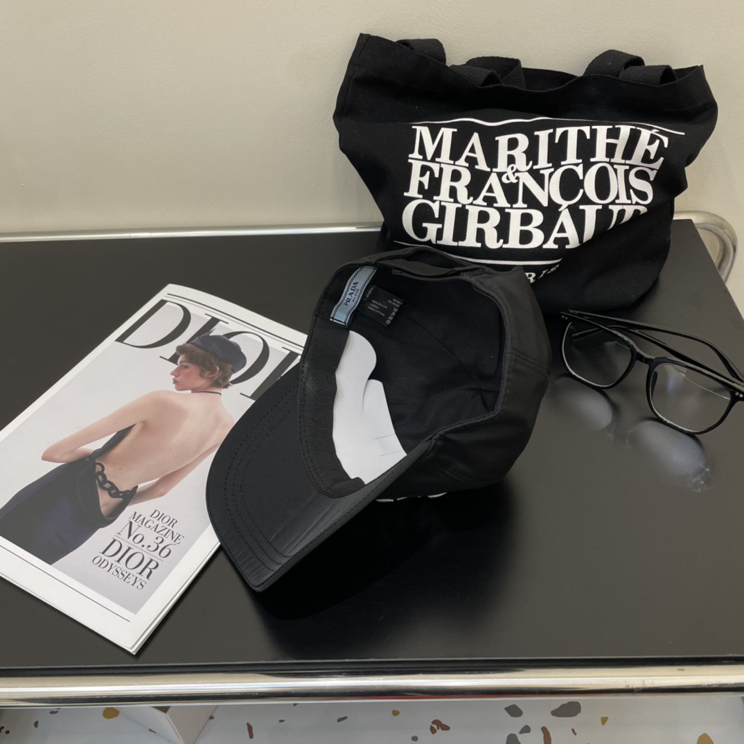 Pra*a re-nylon baseball cap