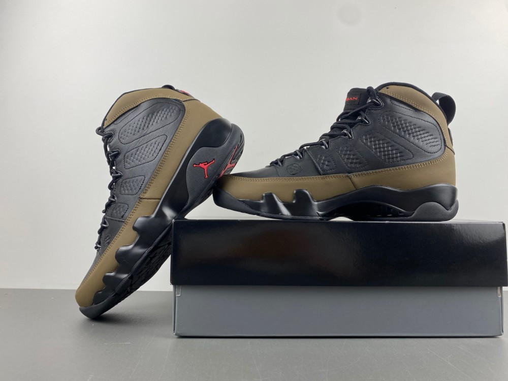 UA Jordan 9 Retro Olive