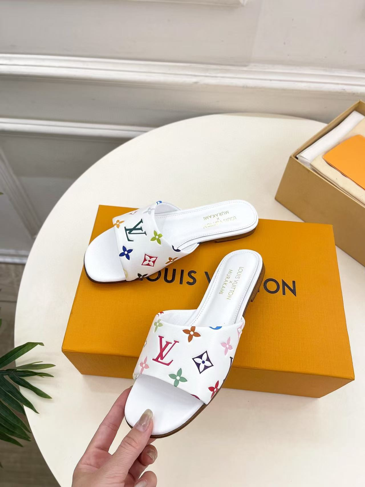 UA LV x TM 6AM Flat Mule