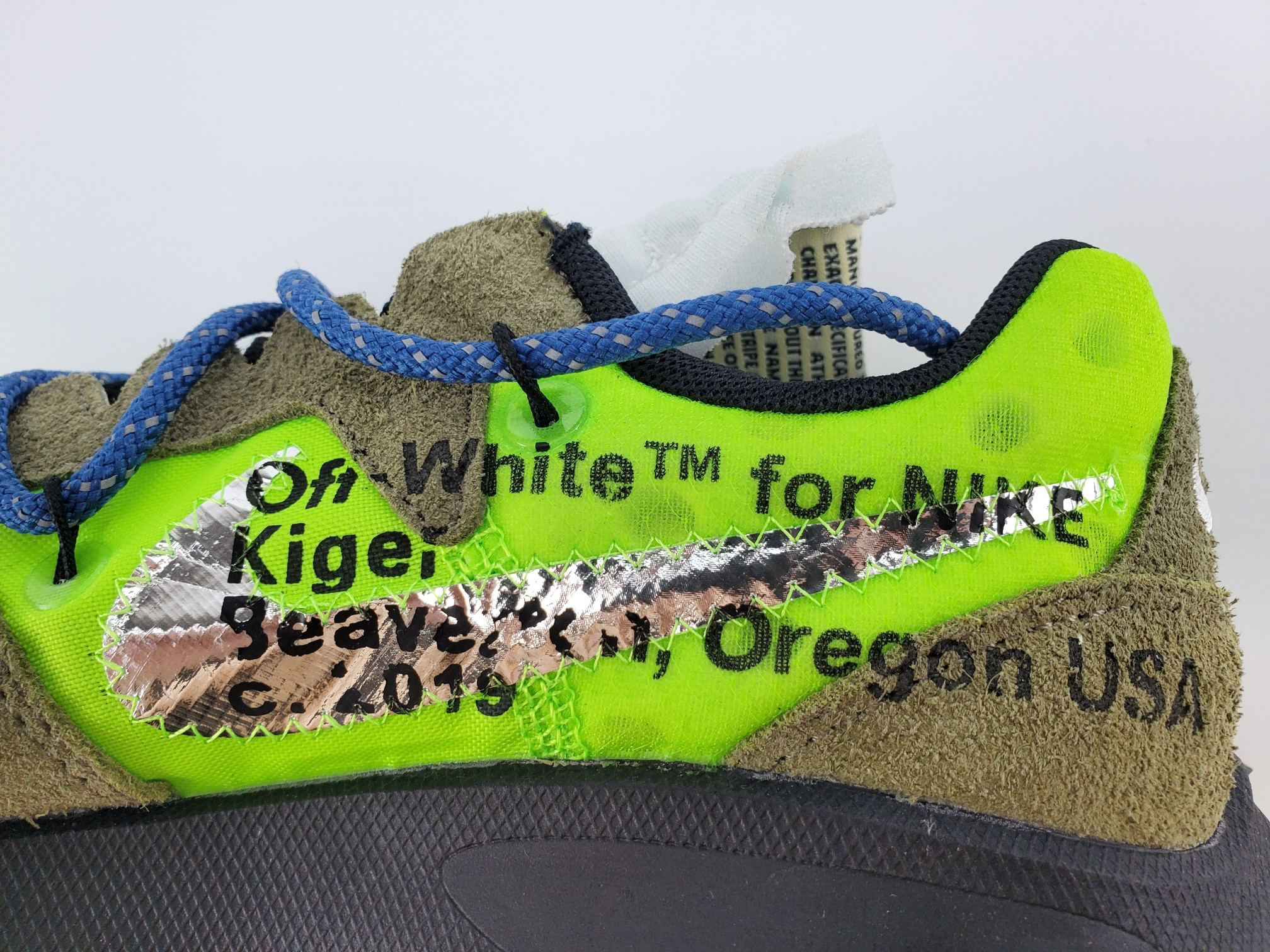 Nike Zoom Terra Kiger 5 OFF-WHITE Electric Green (W)