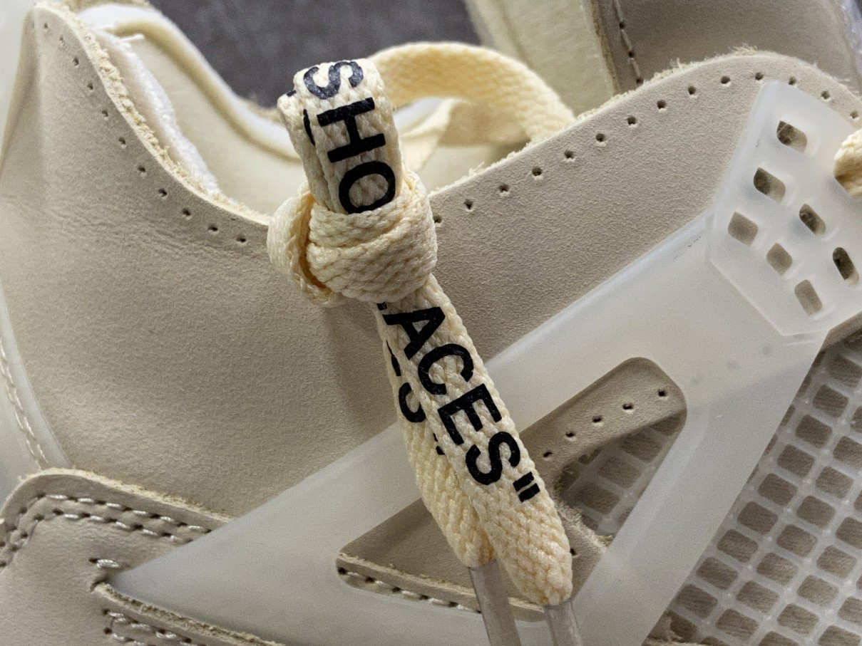 Air Jordan 4 Retro Off-White Sail