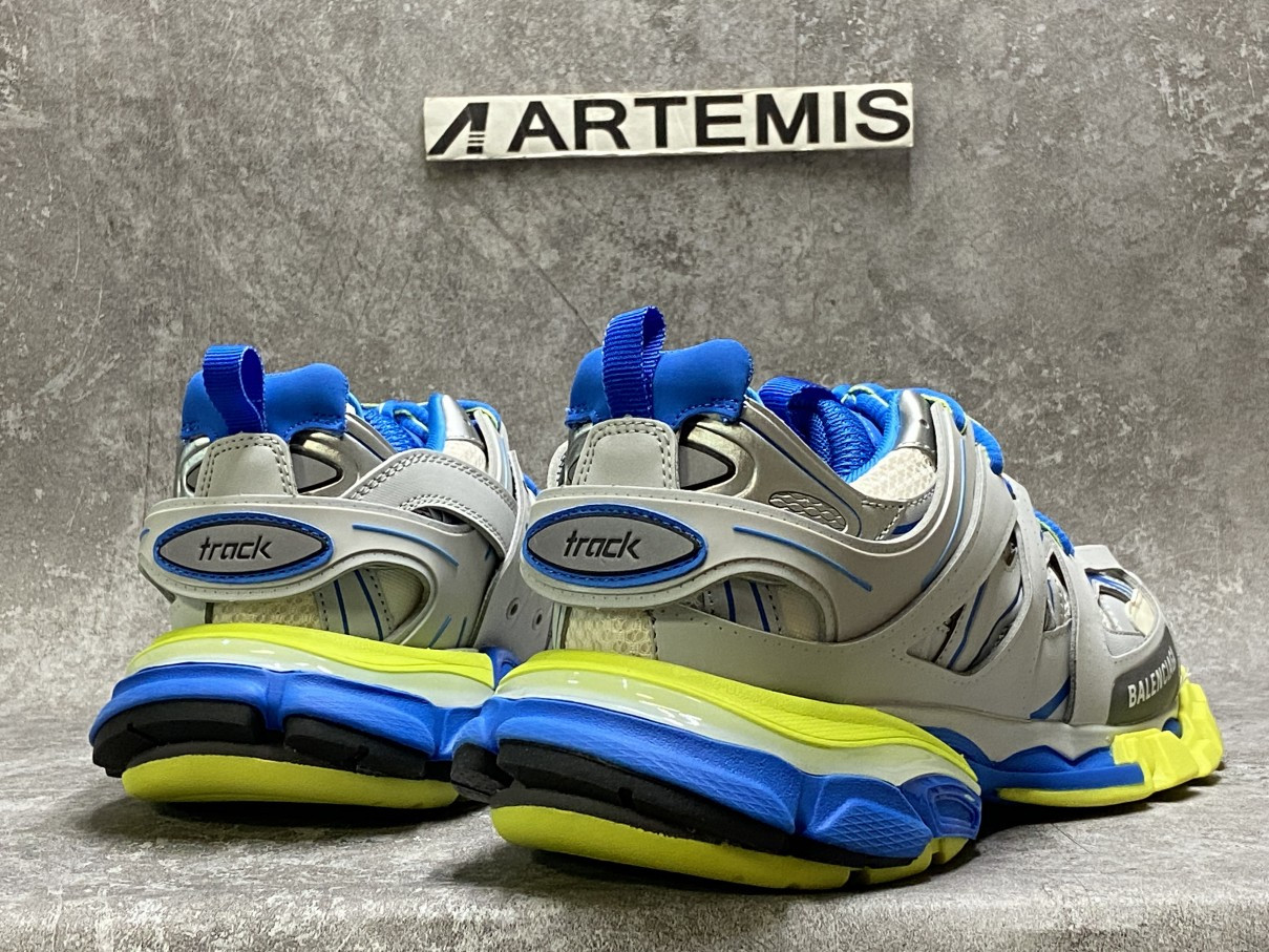 Balenciga Track Trainer Grey Blue