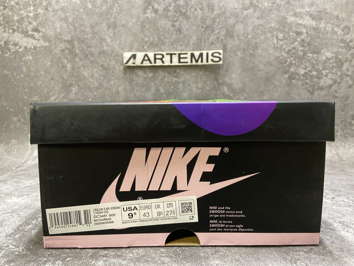 Air Jordan 1 Retro High X Nike J Balvin