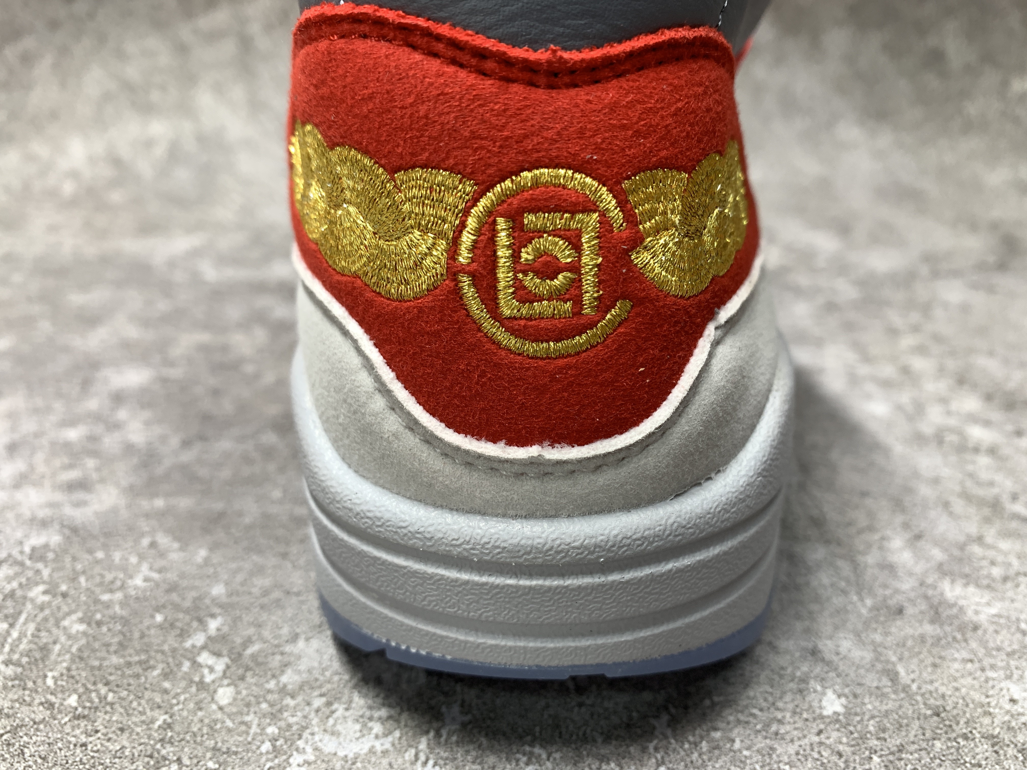 Nike Air Max 1 CLOT Kiss of Death Solar Red