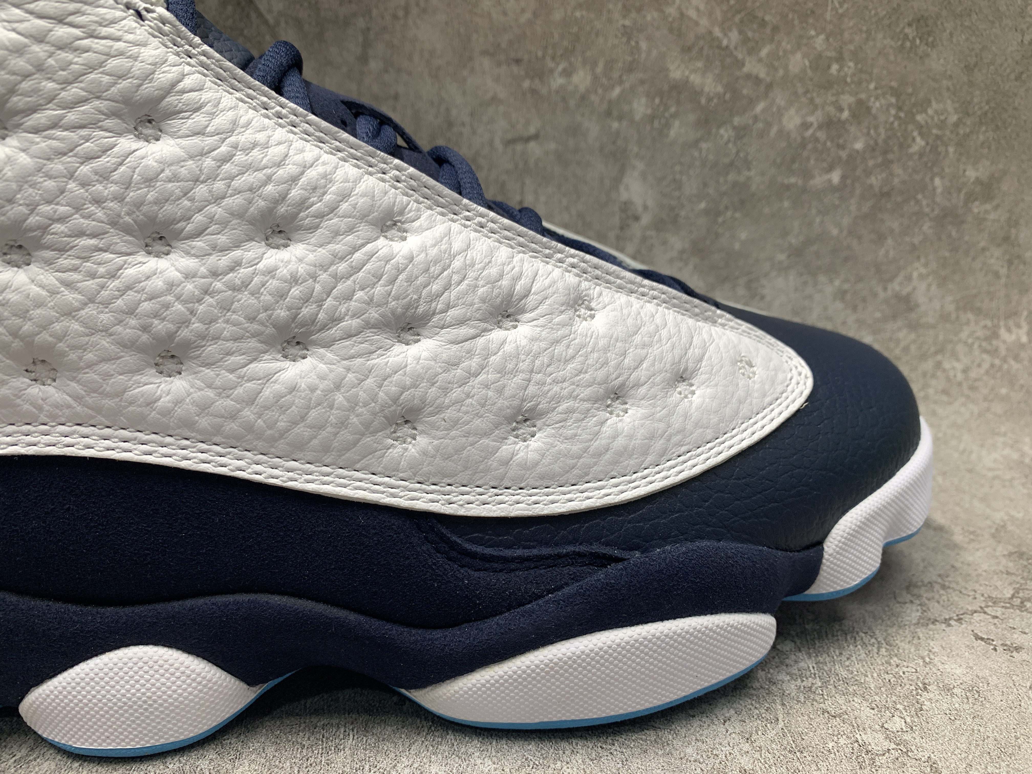 Jordan 13 Retro Obsidian Powder Blue White