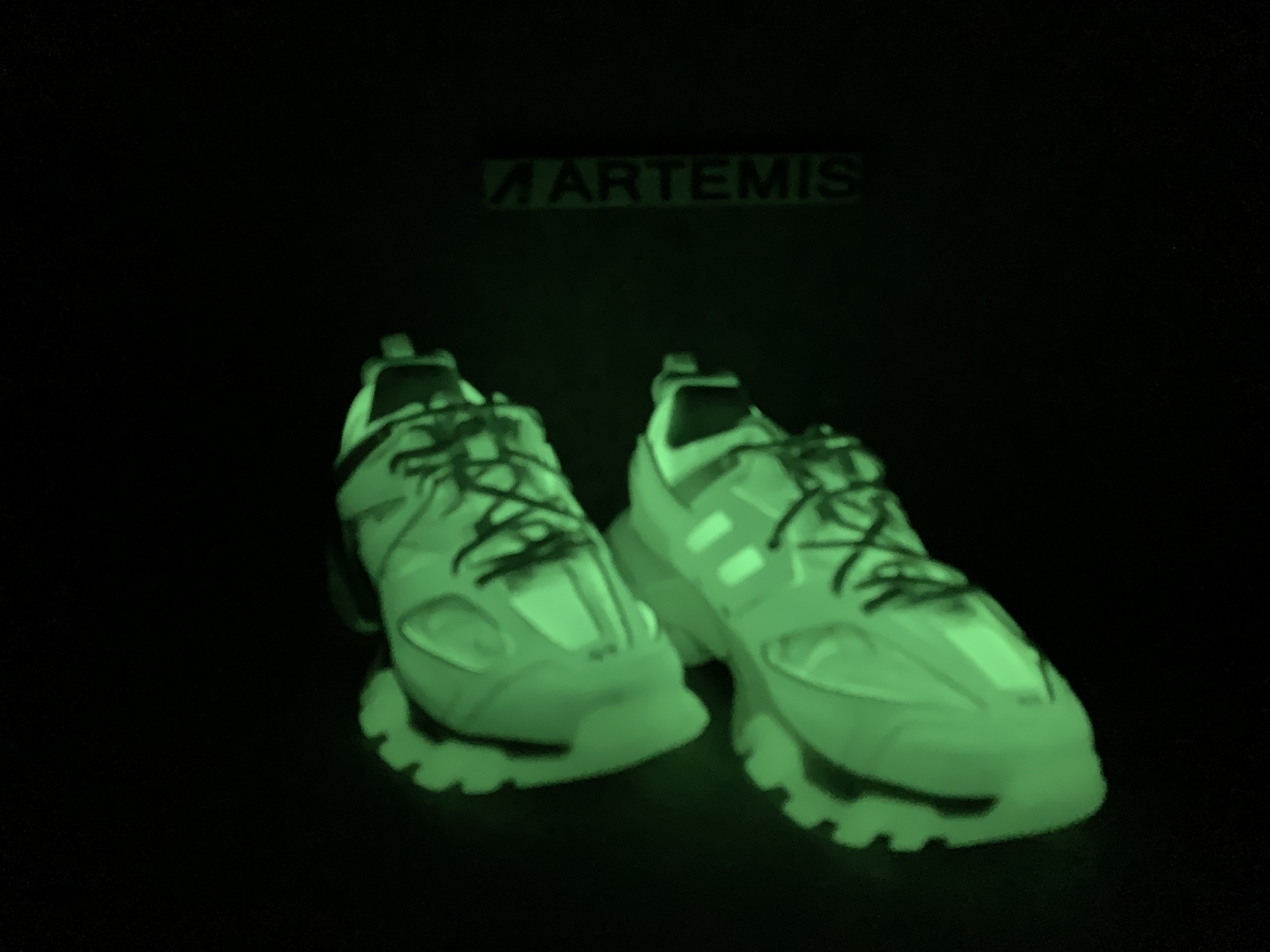 Balenciga Track Glow In Dark Sneaker