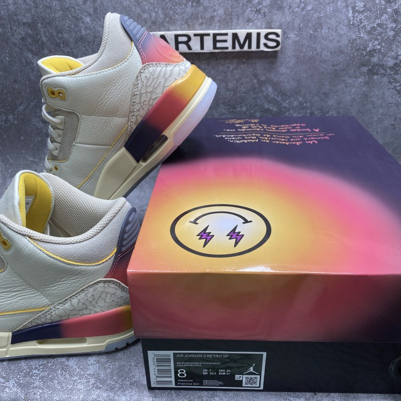 Air Jordan 3 J. Balvin Medellin Sunset