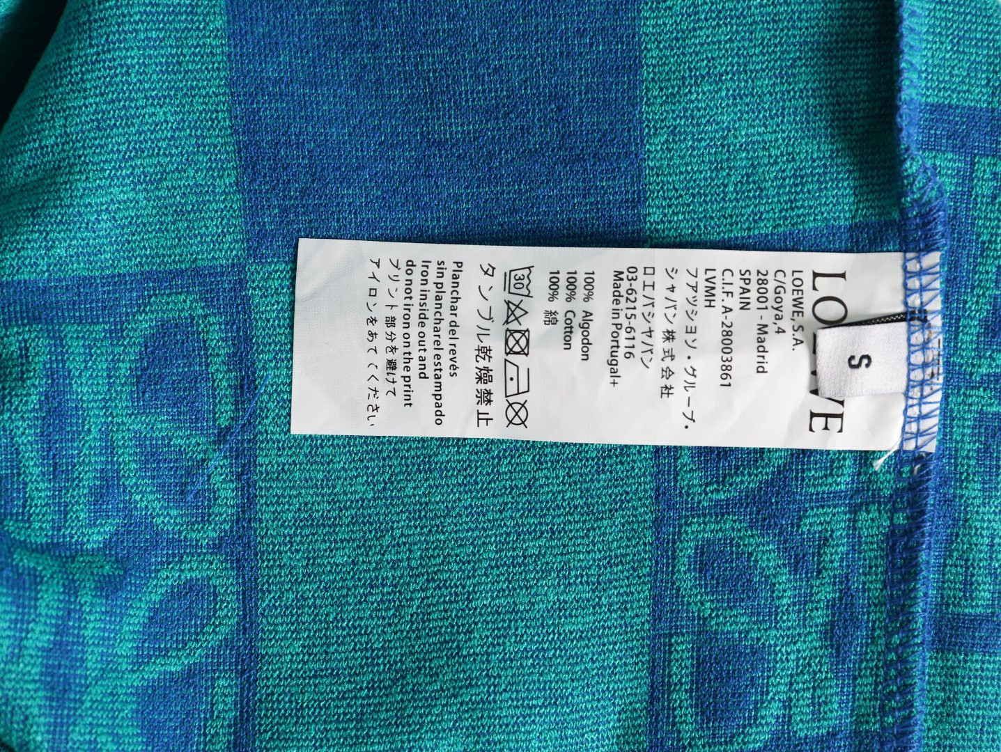 L0ew* 25ss short-sleeved t-shirt