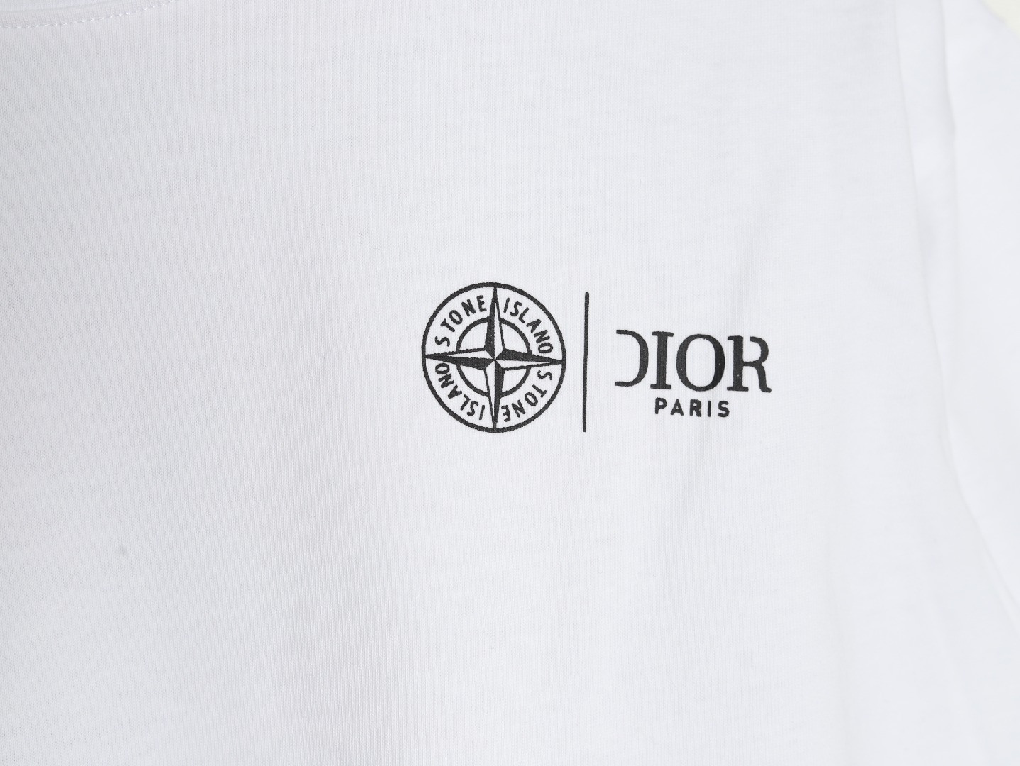 D*or x stone island 25ss short-sleeved t-shirt