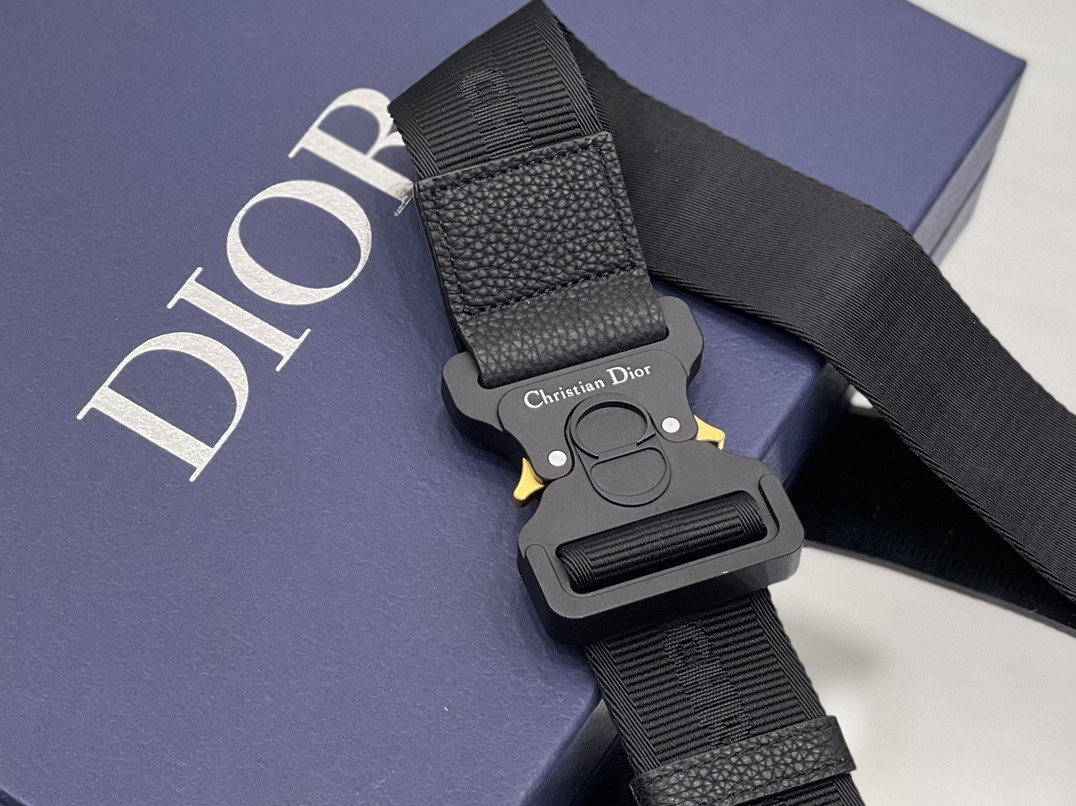 ch**an D*or x shawn stussy grained calfskin saddle 26 x 19 x 4.5 cm