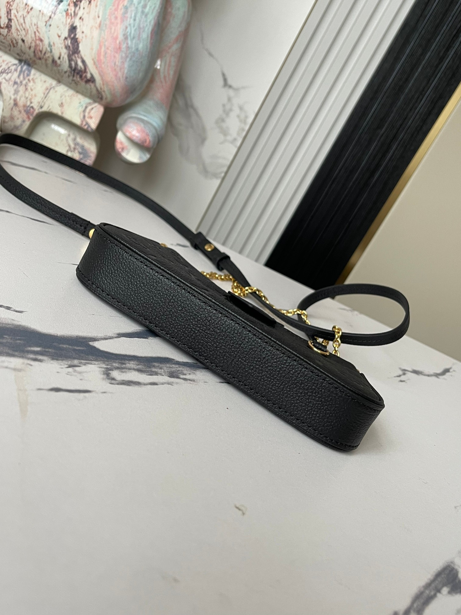 LV EASY POUCH ON STRAP M80349 7.5 x 4.5 x 1.2 inches