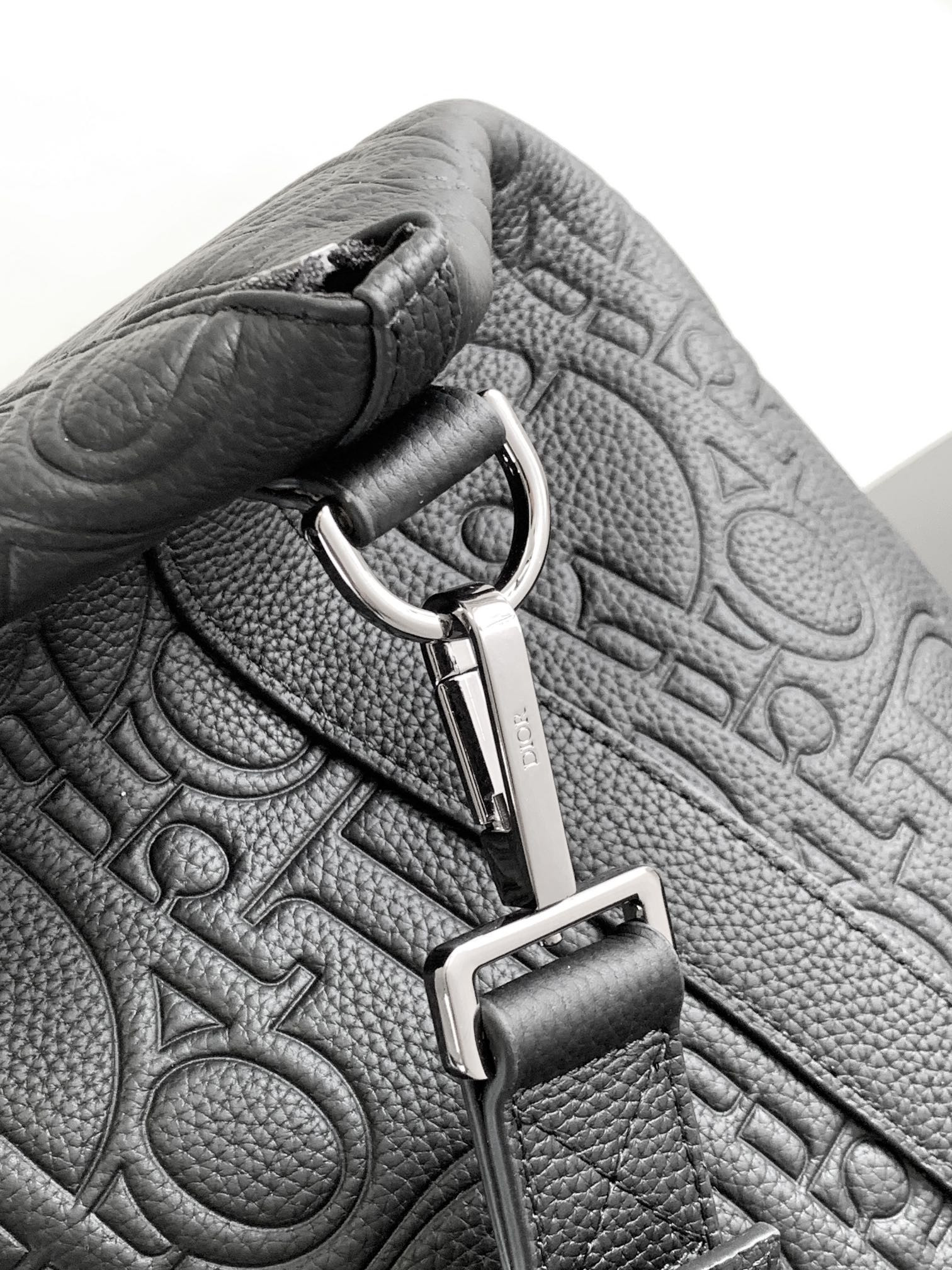 D*or weekender 40 black D*or gravity leather and black grained calfskin 57.5 x 34.5 x 22 cm