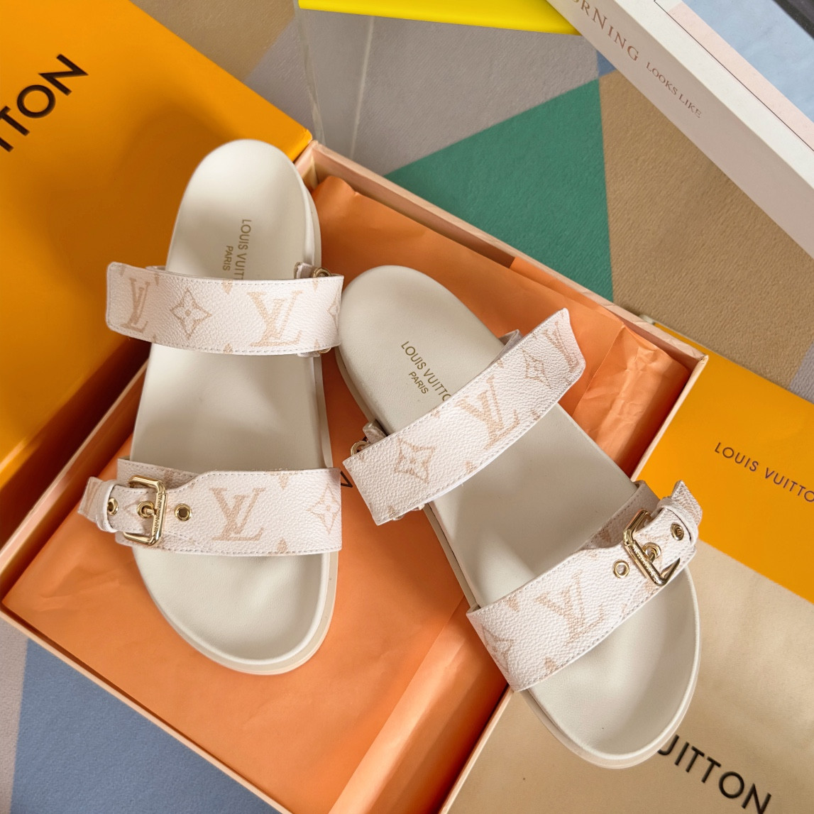 LV Bom Dia Flat Comfort Mule