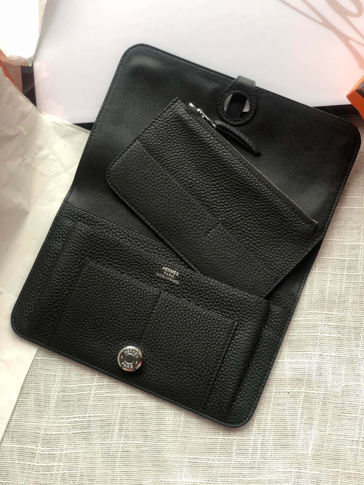 Hermès Dogon Duo Wallet 20.1cm