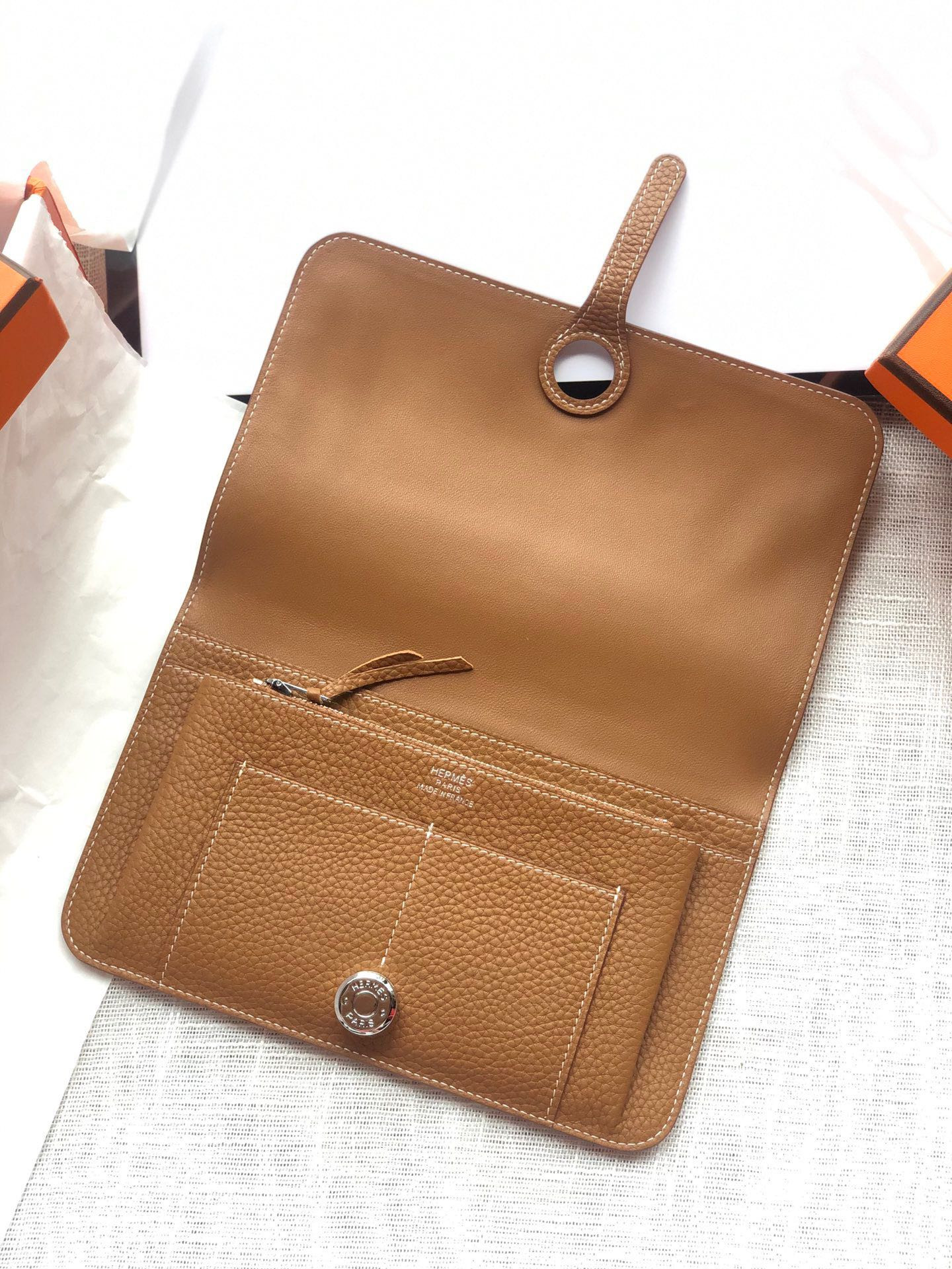 Hermès Dogon Duo Wallet 20.1cm