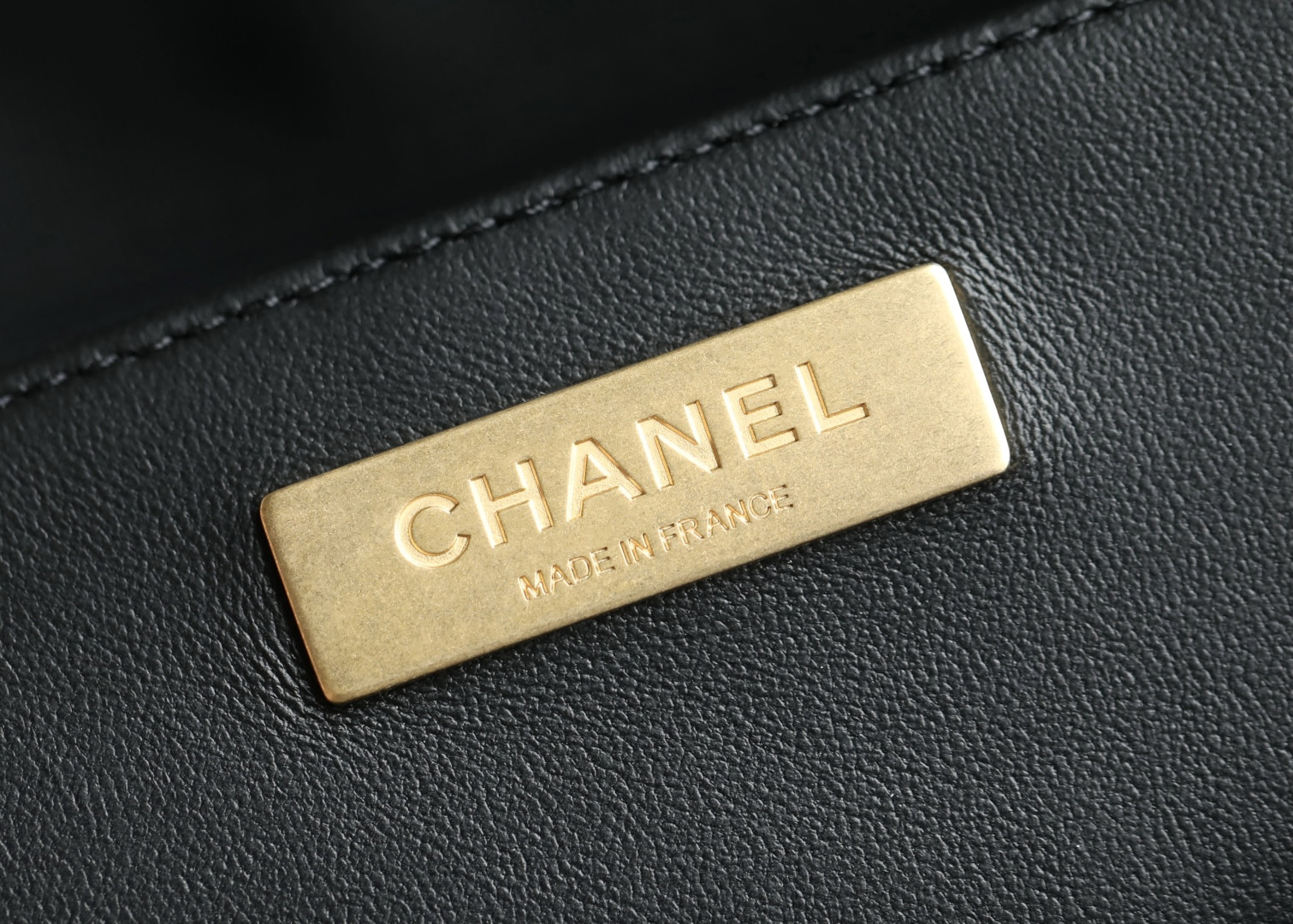 Ch*el large bowling bag as5579 17x31x13cm