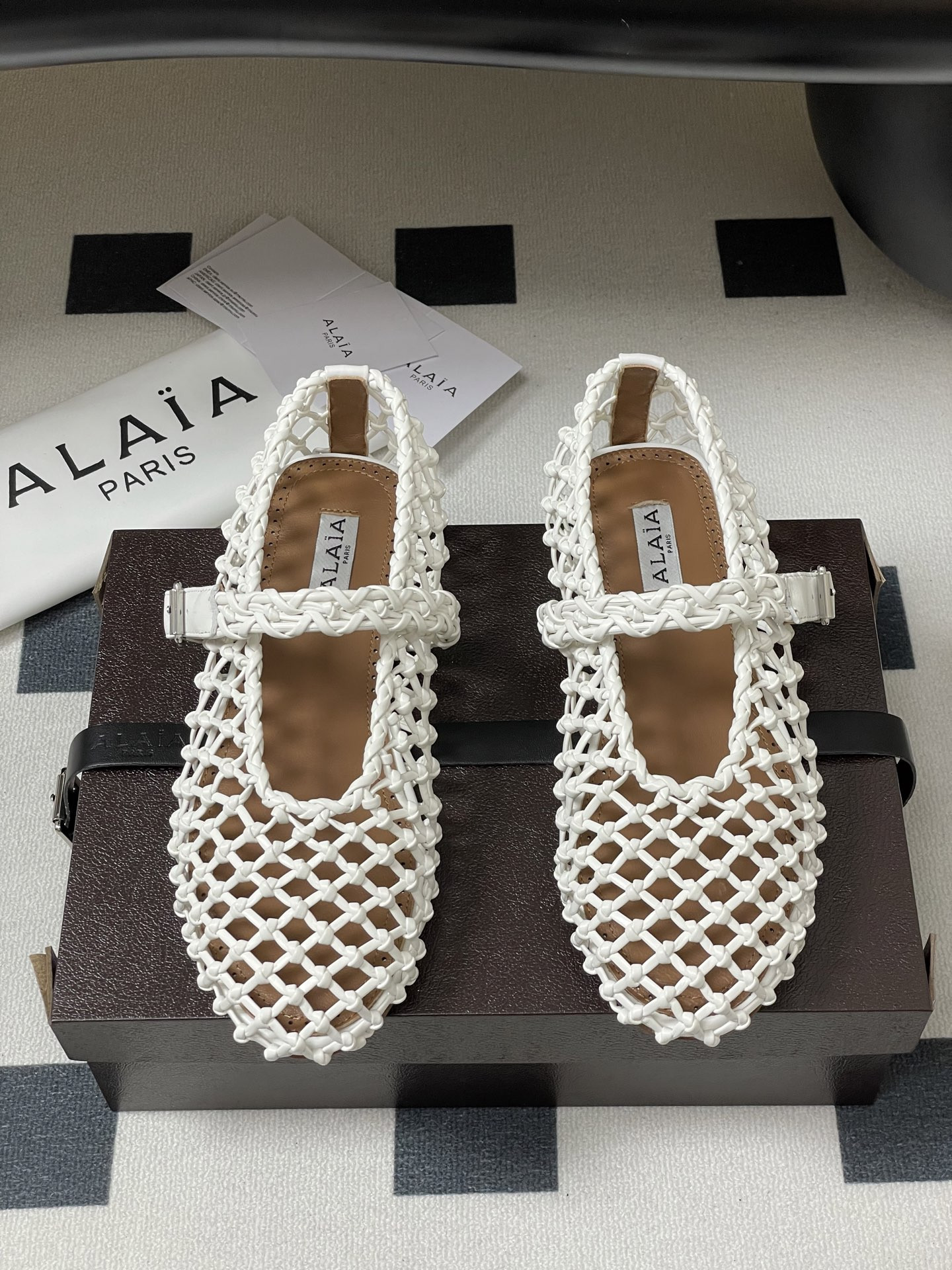 UA Alaïa BRAIDED BALLET FLATS(Customized Size 7-10 days production time)