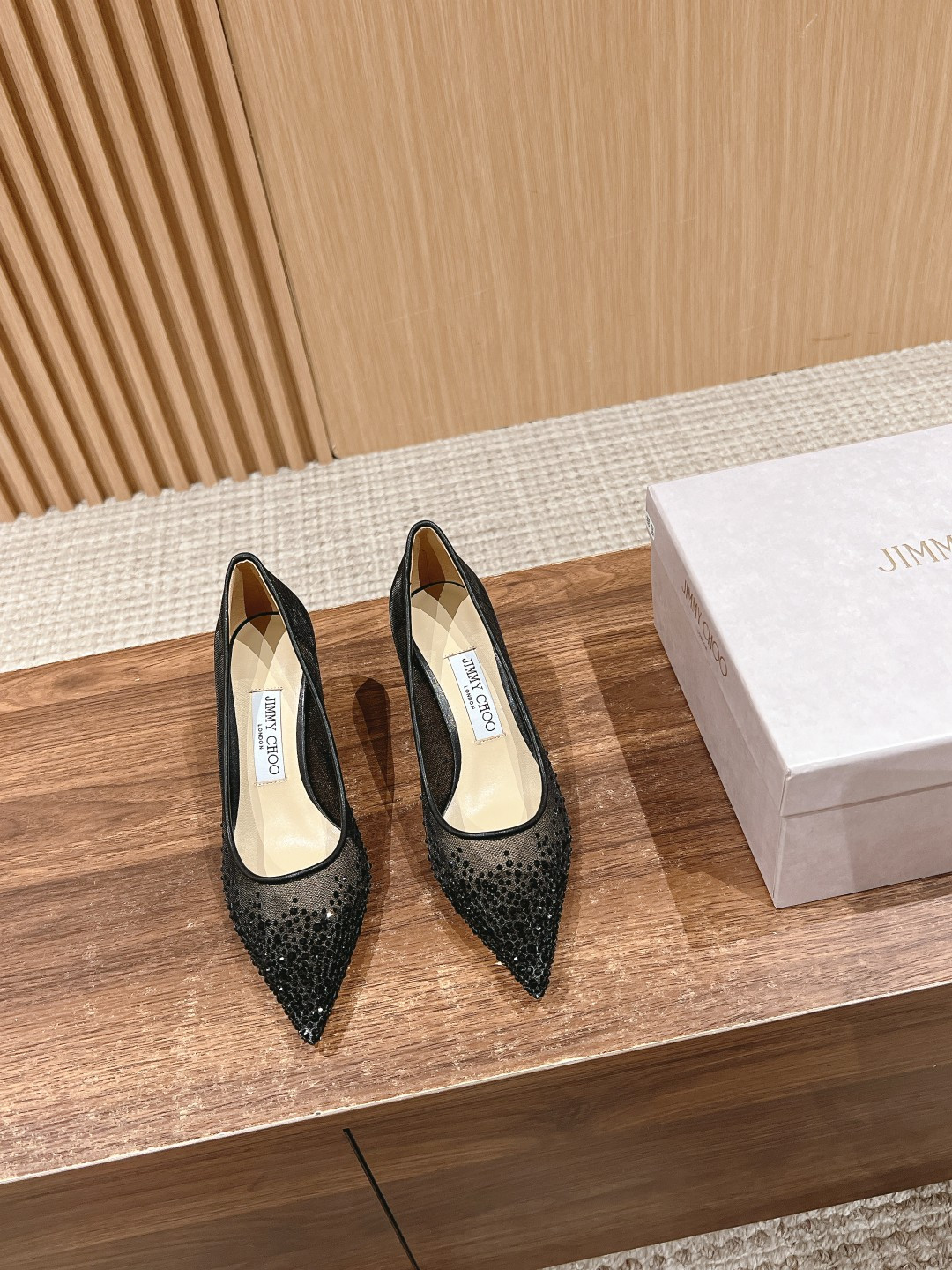 ua Ji*y Ch* pointed pumps 6.5cm