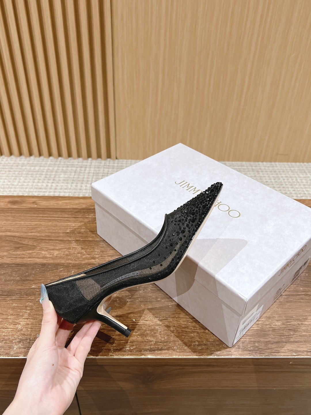 ua Ji*y Ch* pointed pumps 6.5cm