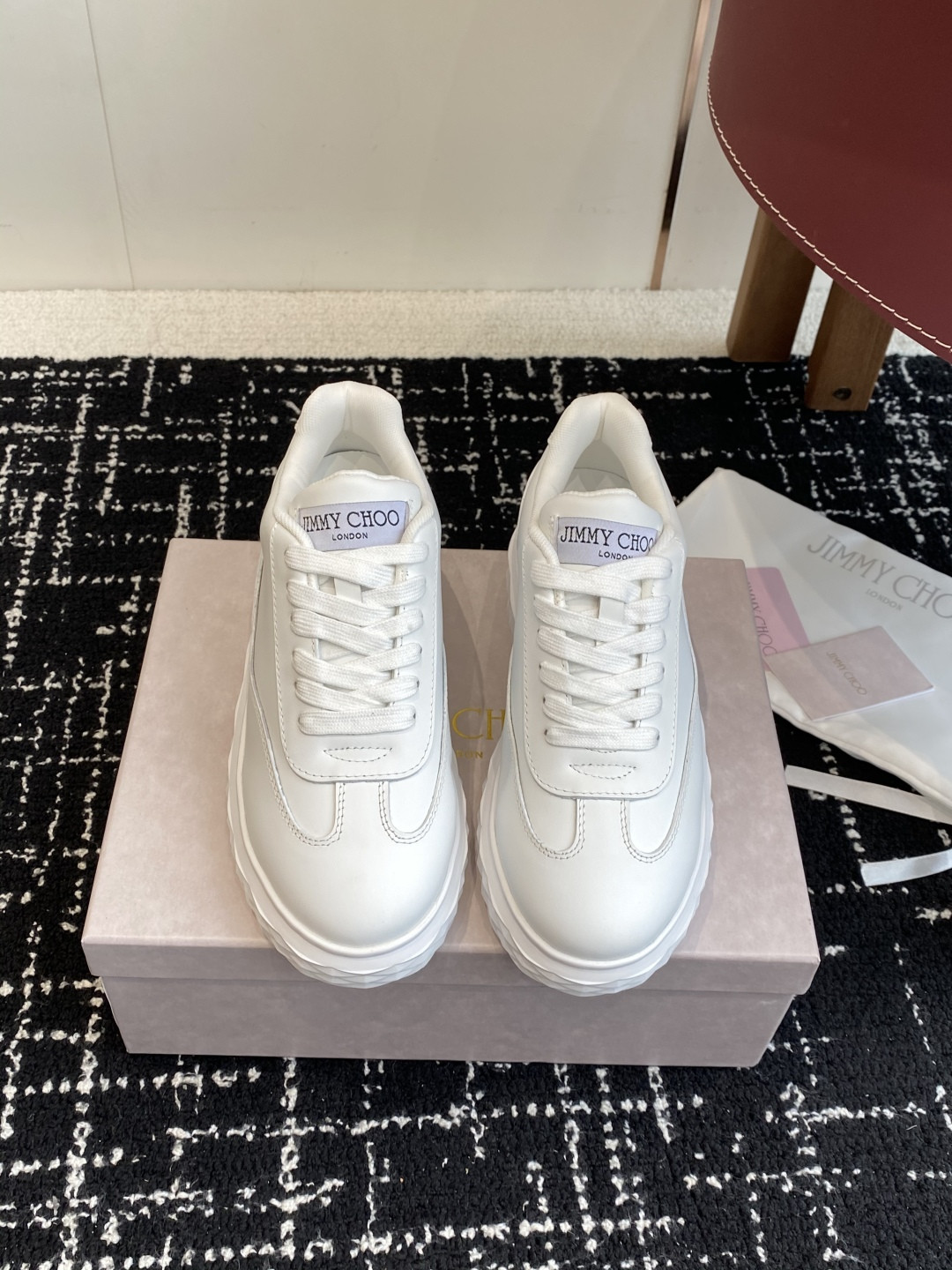 ua ji*y ch* Di*m*nd light maxi f sneakers