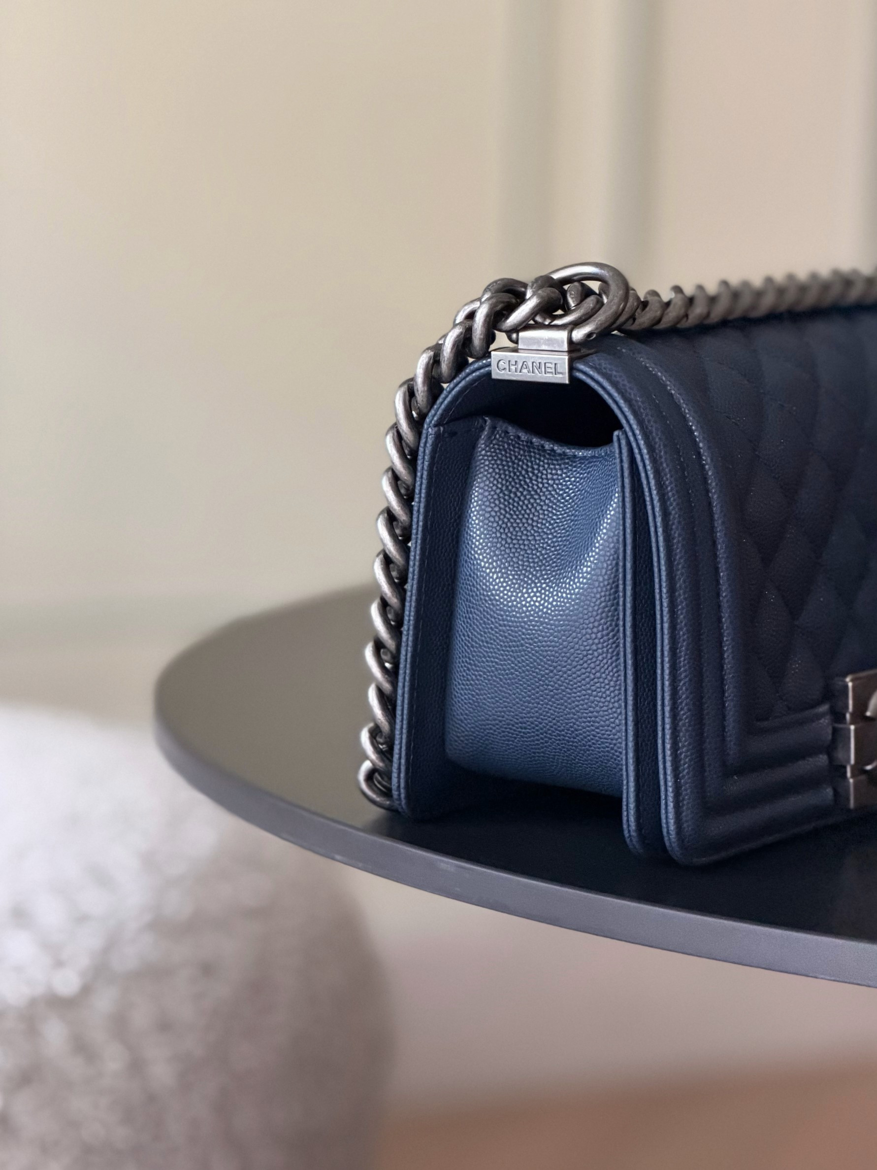 Chanel Boy Handbag 12x20x7cm