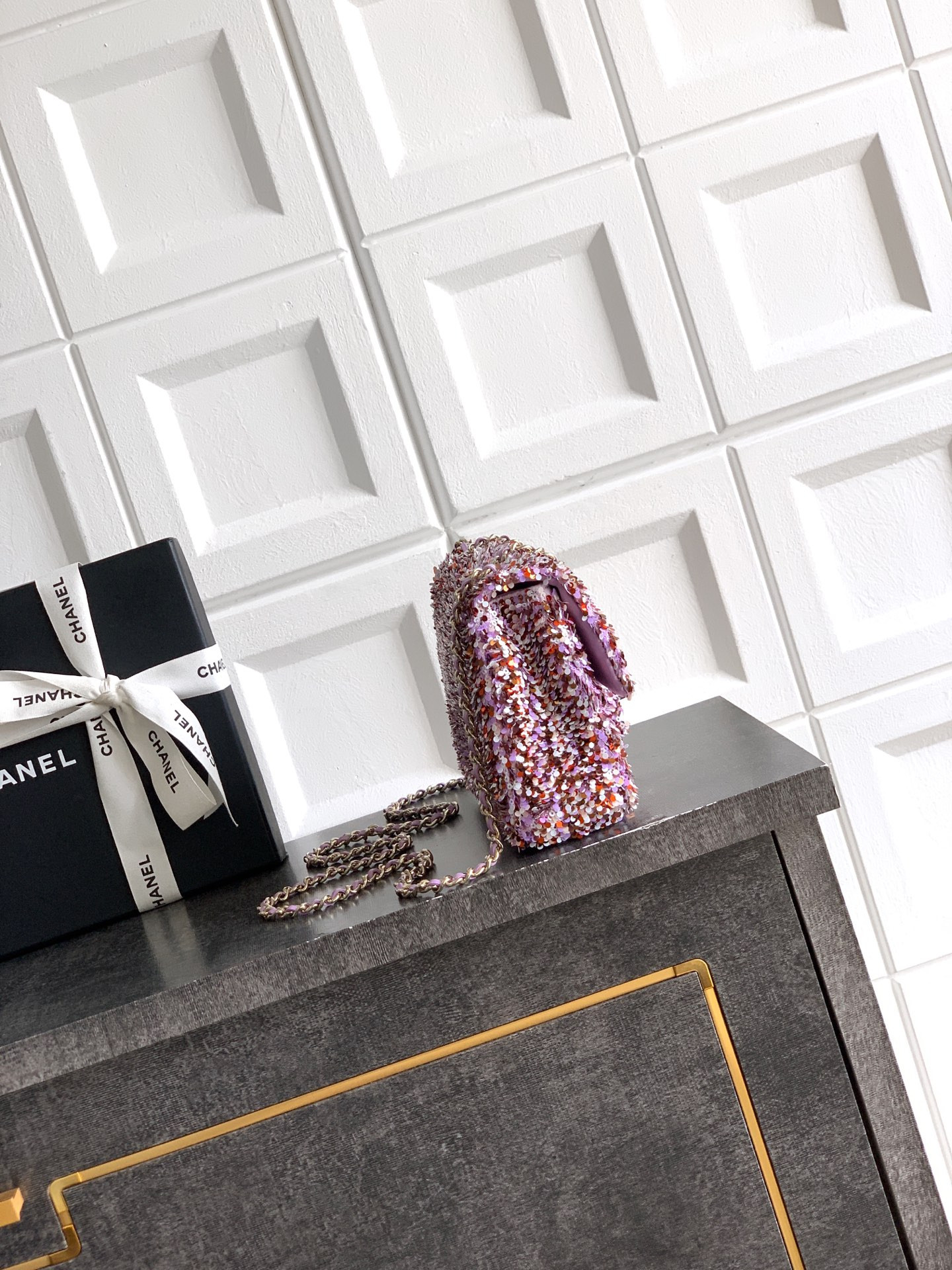 Ch**el flap bag 20x12x6cm
