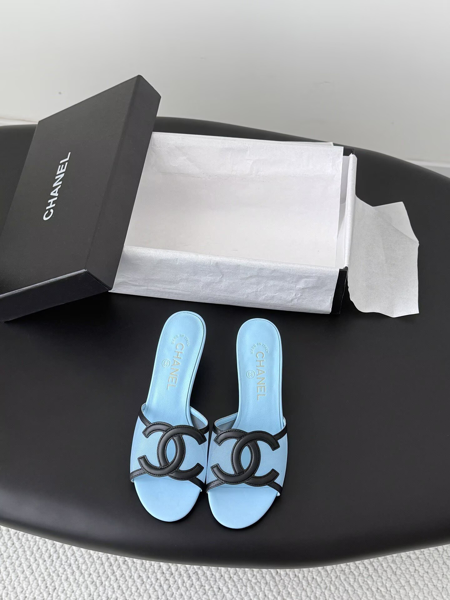 UA Chanel Sandals 4.5cm Heel