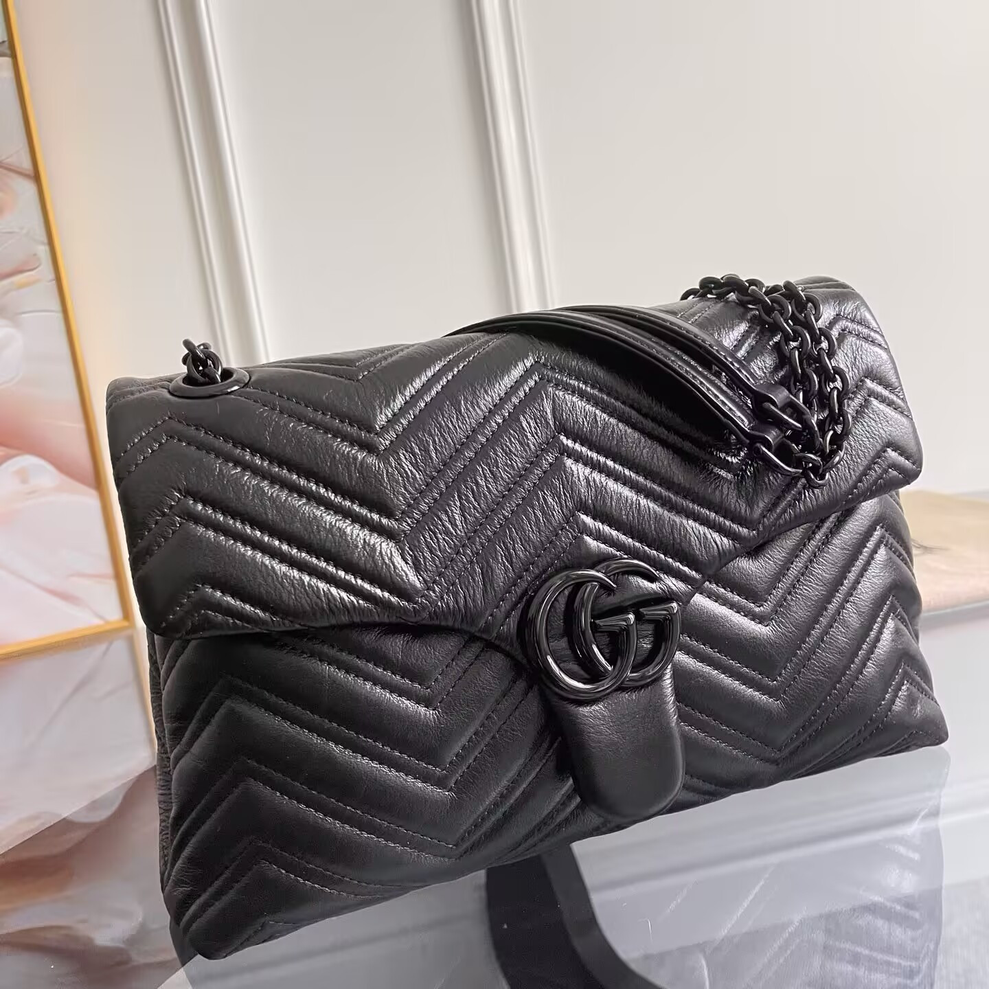 Gvc*1 gg marmont medium shoulder bag 31x17x8cm