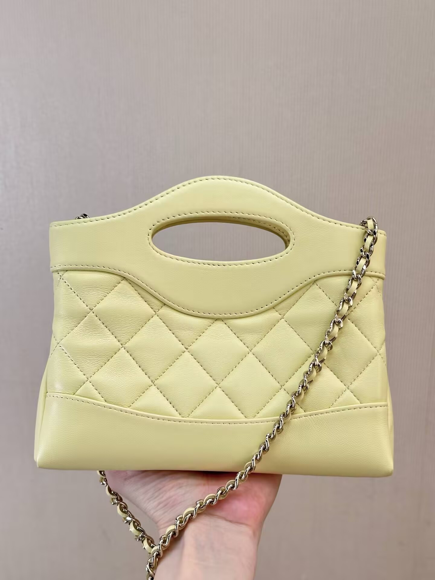 Chanel Nano Chain Bag 17.5x20.5cm