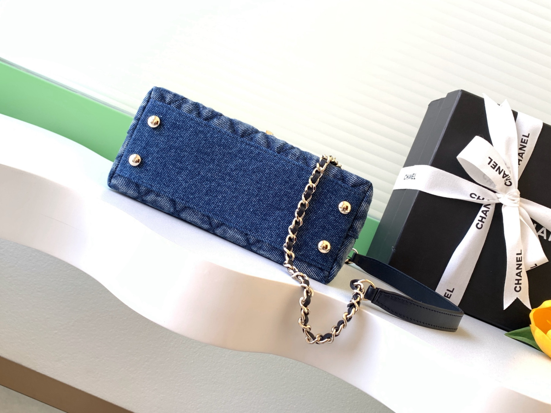 Chanel Coco Clutch with chain 13x19x9cm