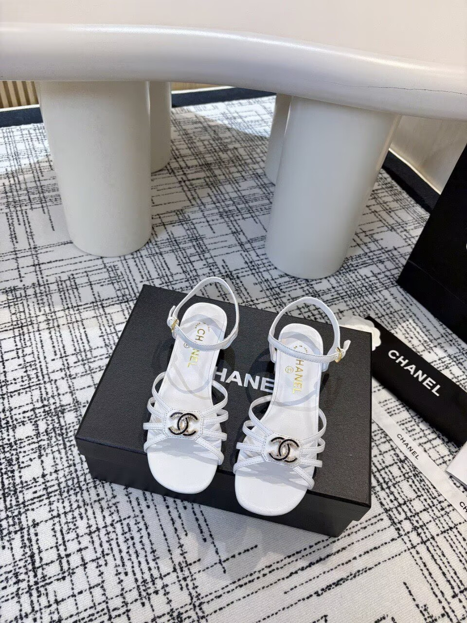 UA Chanel Sandals