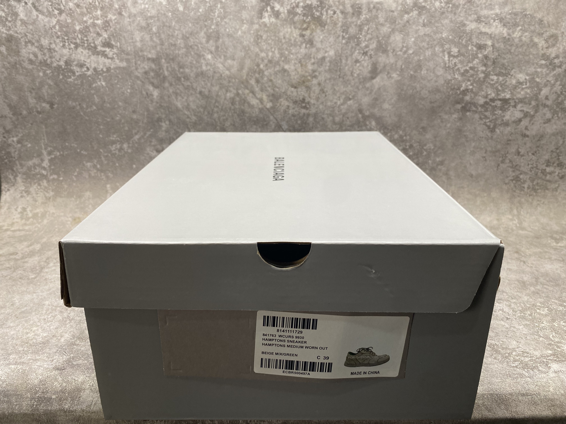 UA Balenciaga Hamptons Worn-out Sneaker (run one size large)