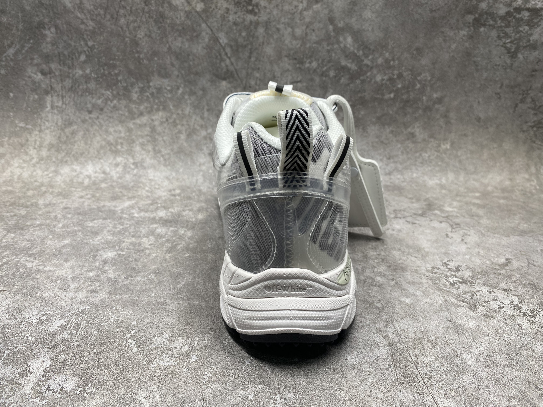 UA Off-White "BE RIGHT BACK"