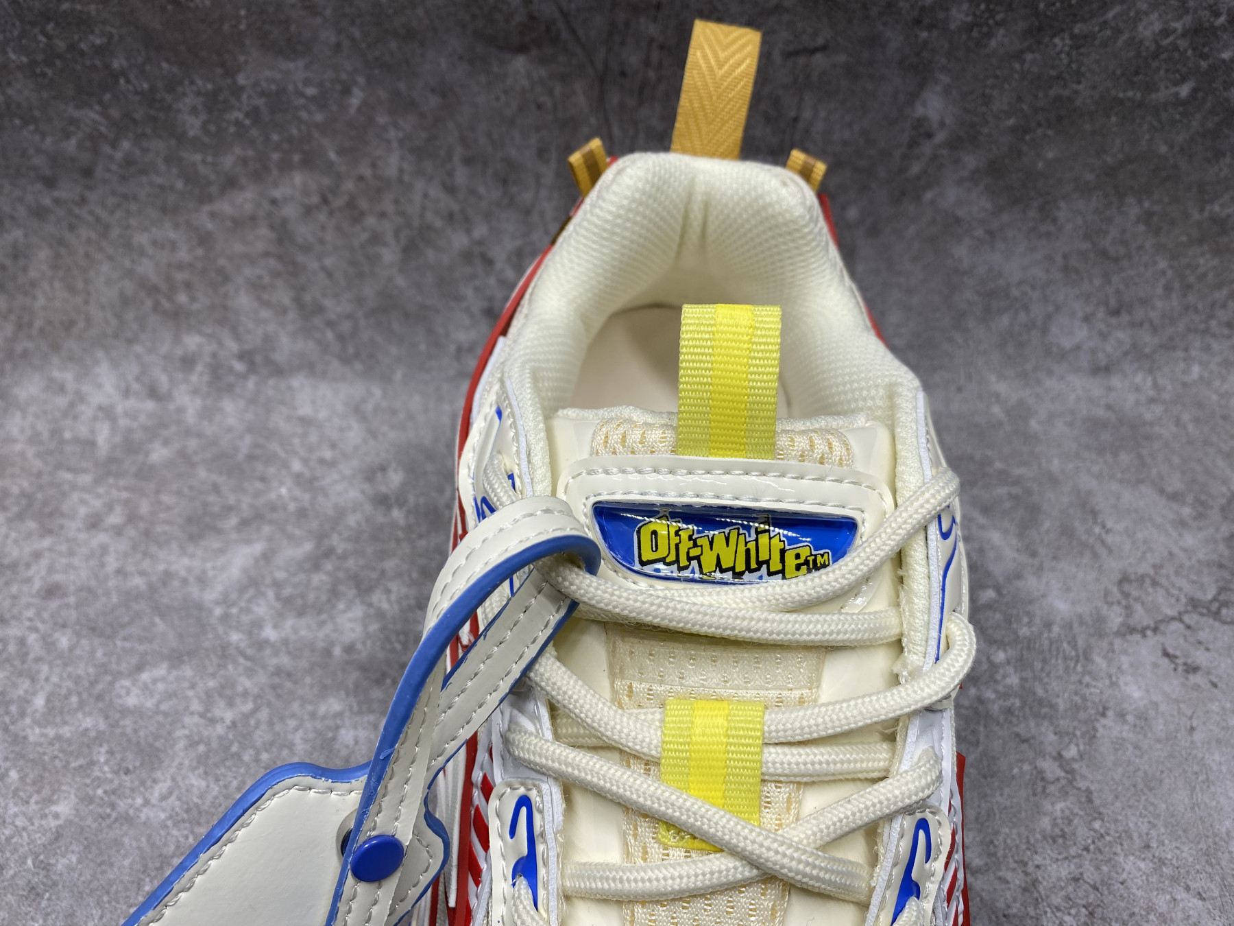 UA Off-White "BE RIGHT BACK"
