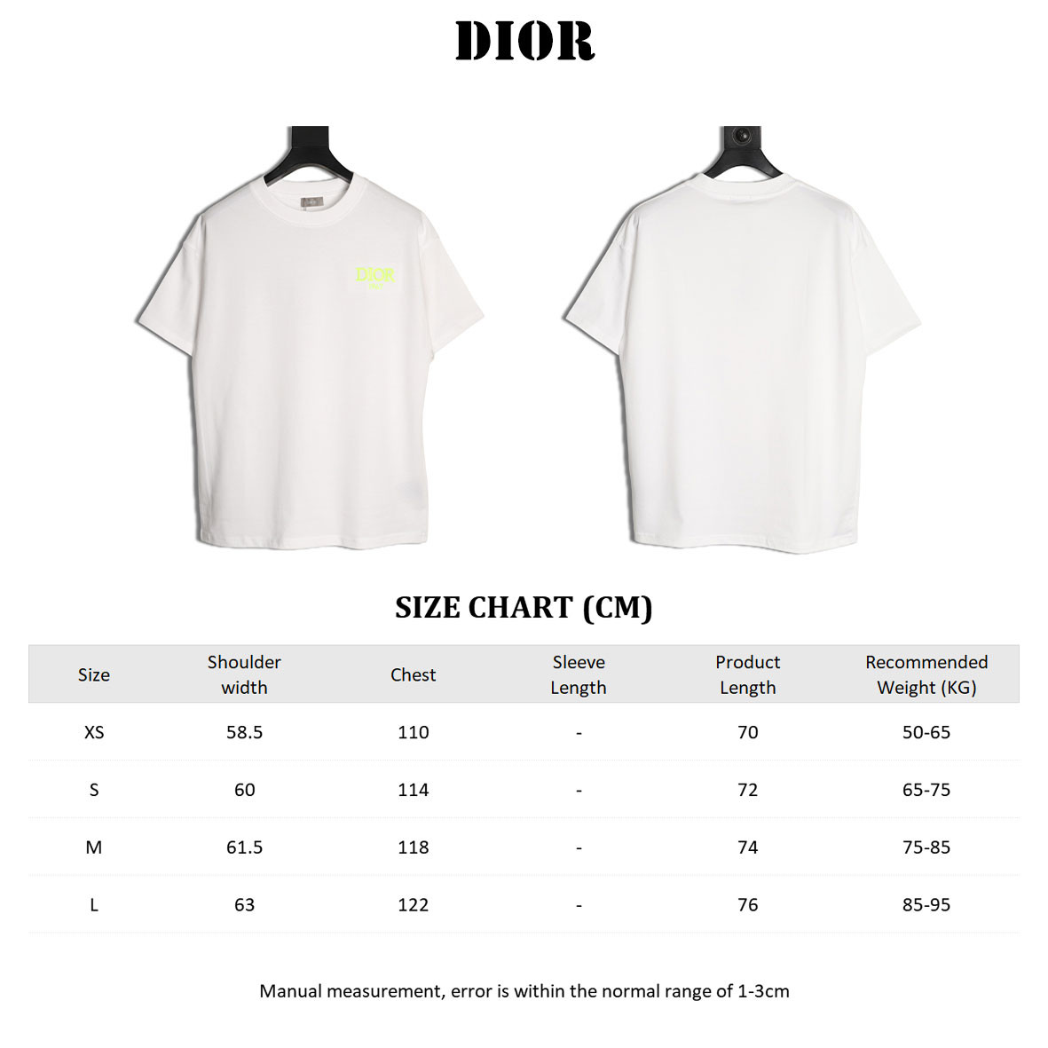 D10r 26ss short-sleeved t-shirt