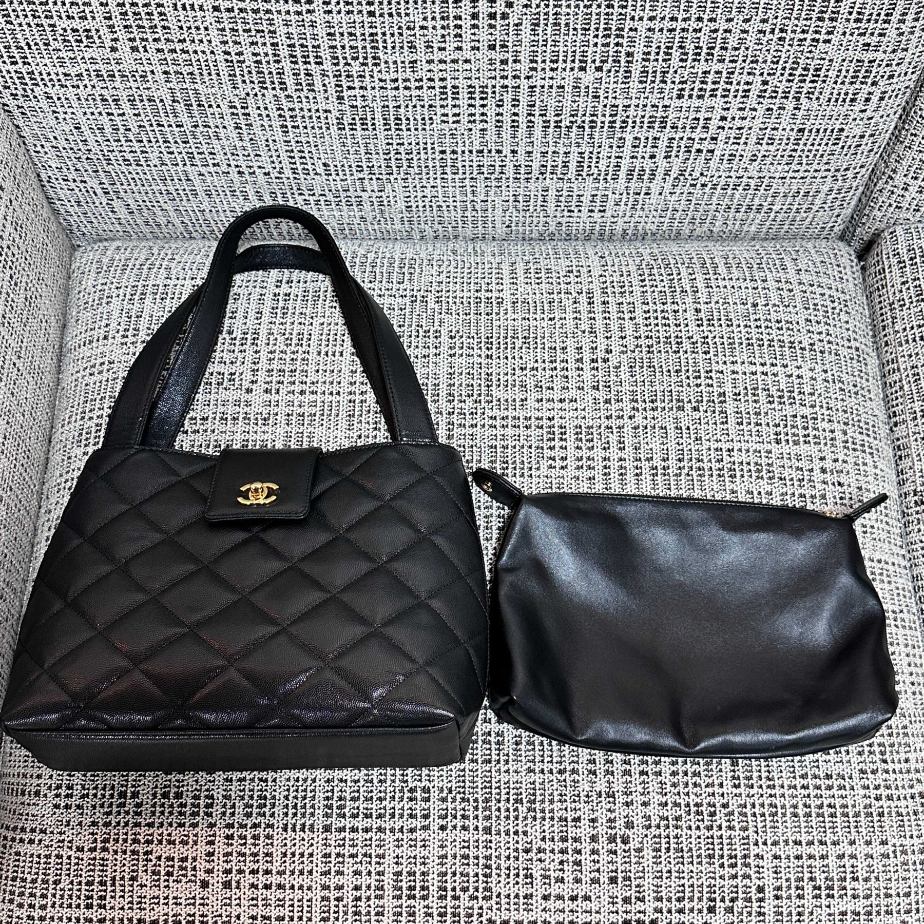 Chanel Shoulder Tote Bag 29x10x23.5cm