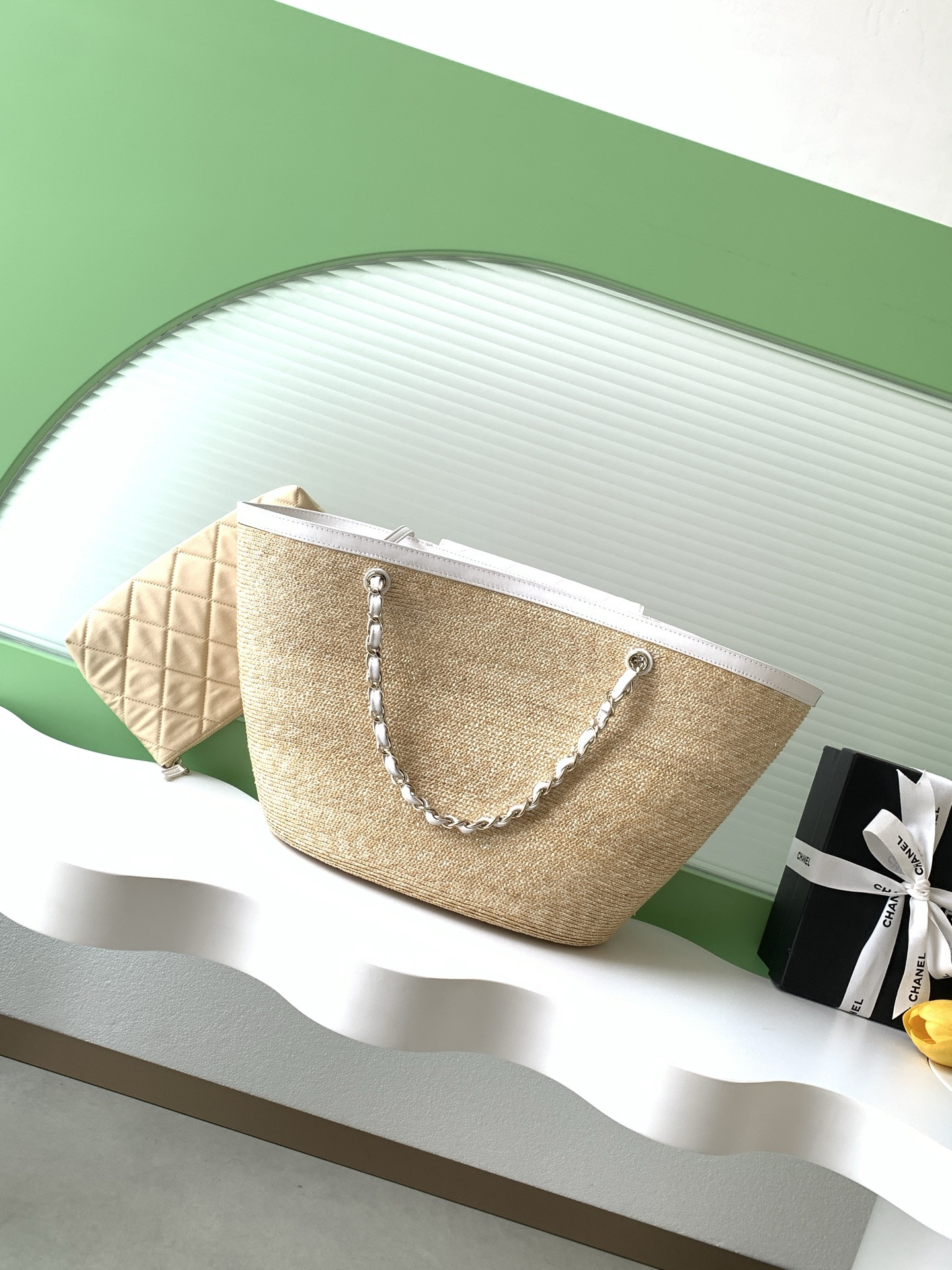 Chanel Shopping Bag 26x54x18cm