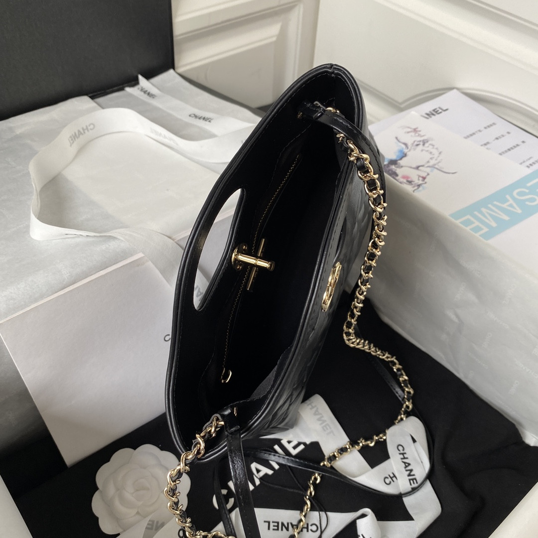 CHANEL MINI SHOPPING BAG 22x23x5.5cm