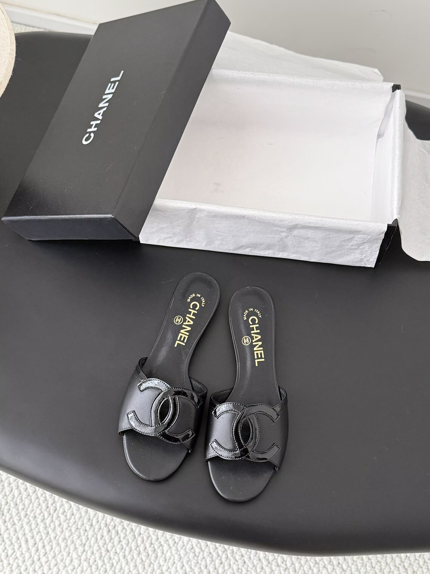 UA Chanel Sandals