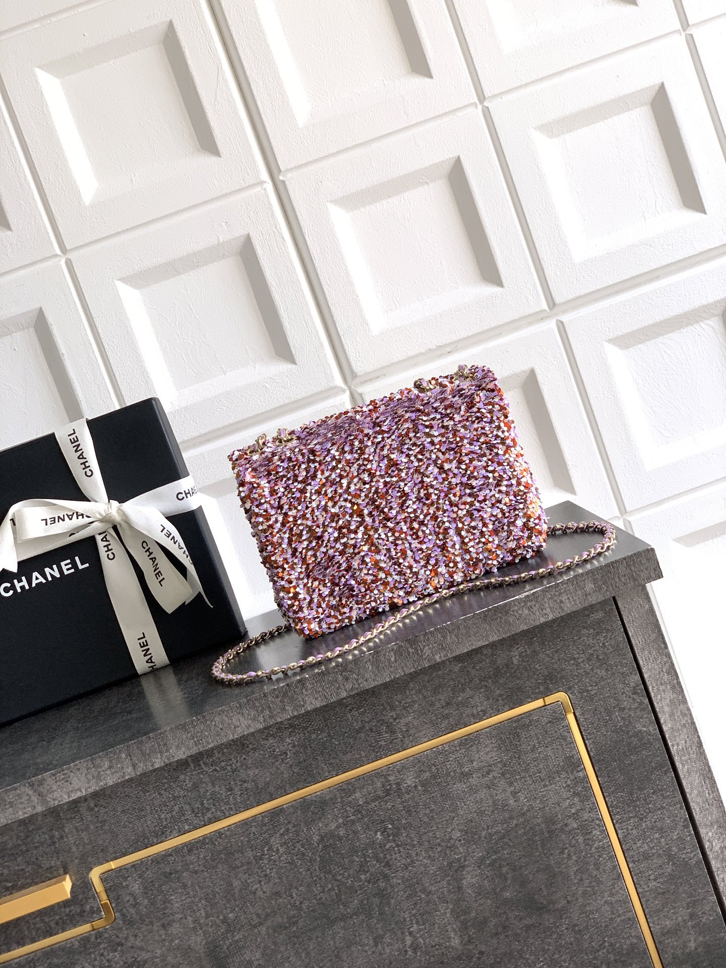Ch**el flap bag 20x12x6cm
