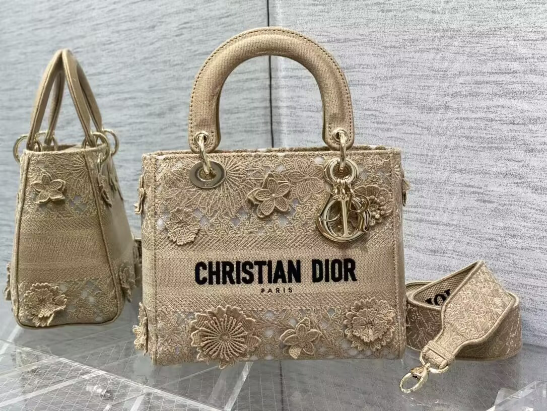 Dior Medium Lady D-Lite Bag 24x20x11cm