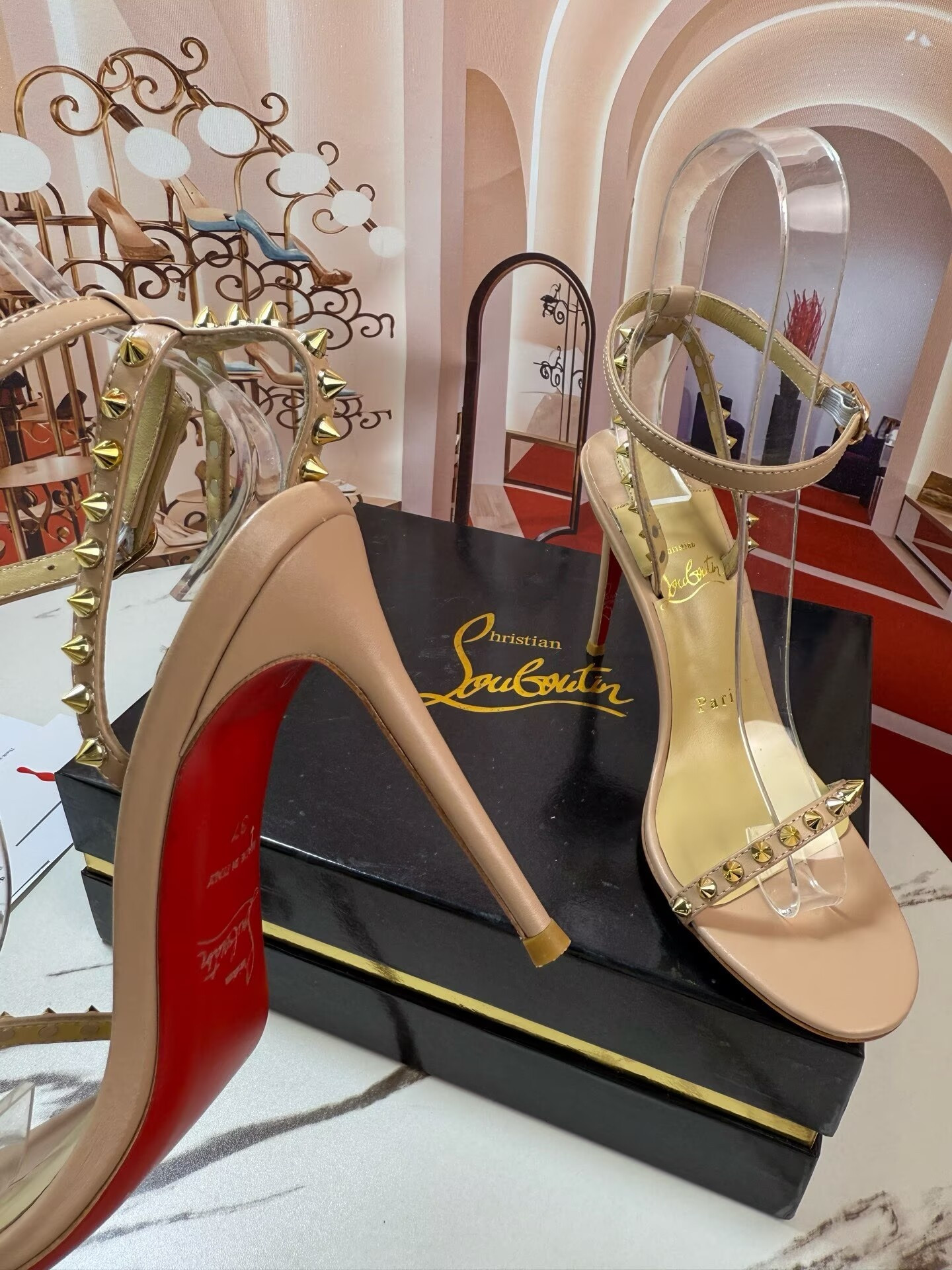 ua Chr1st1an louboutin galeria sandals
