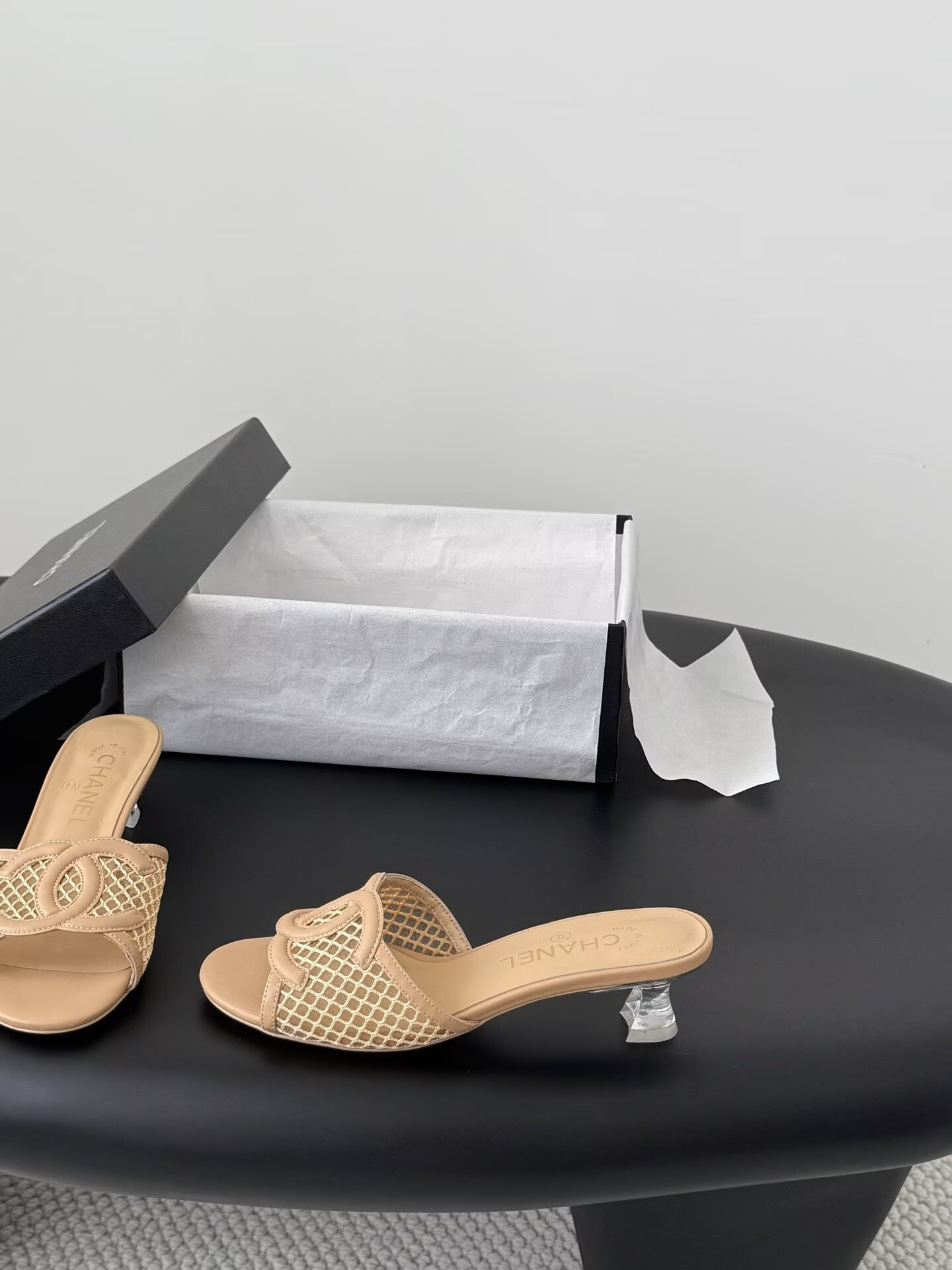 UA Chanel Sandals 4.5cm Heel
