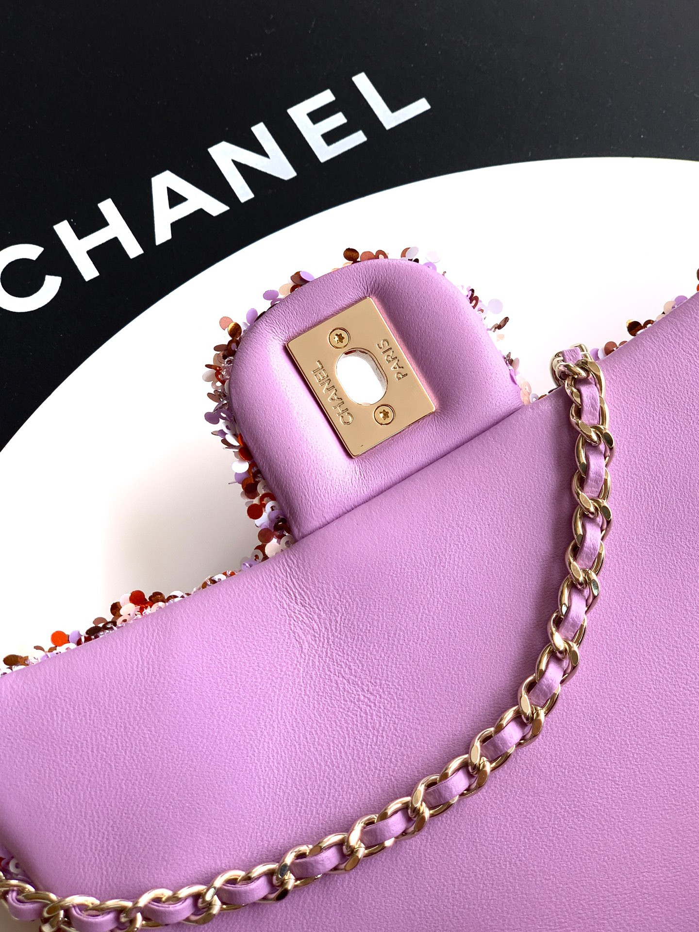 Ch**el flap bag 20x12x6cm