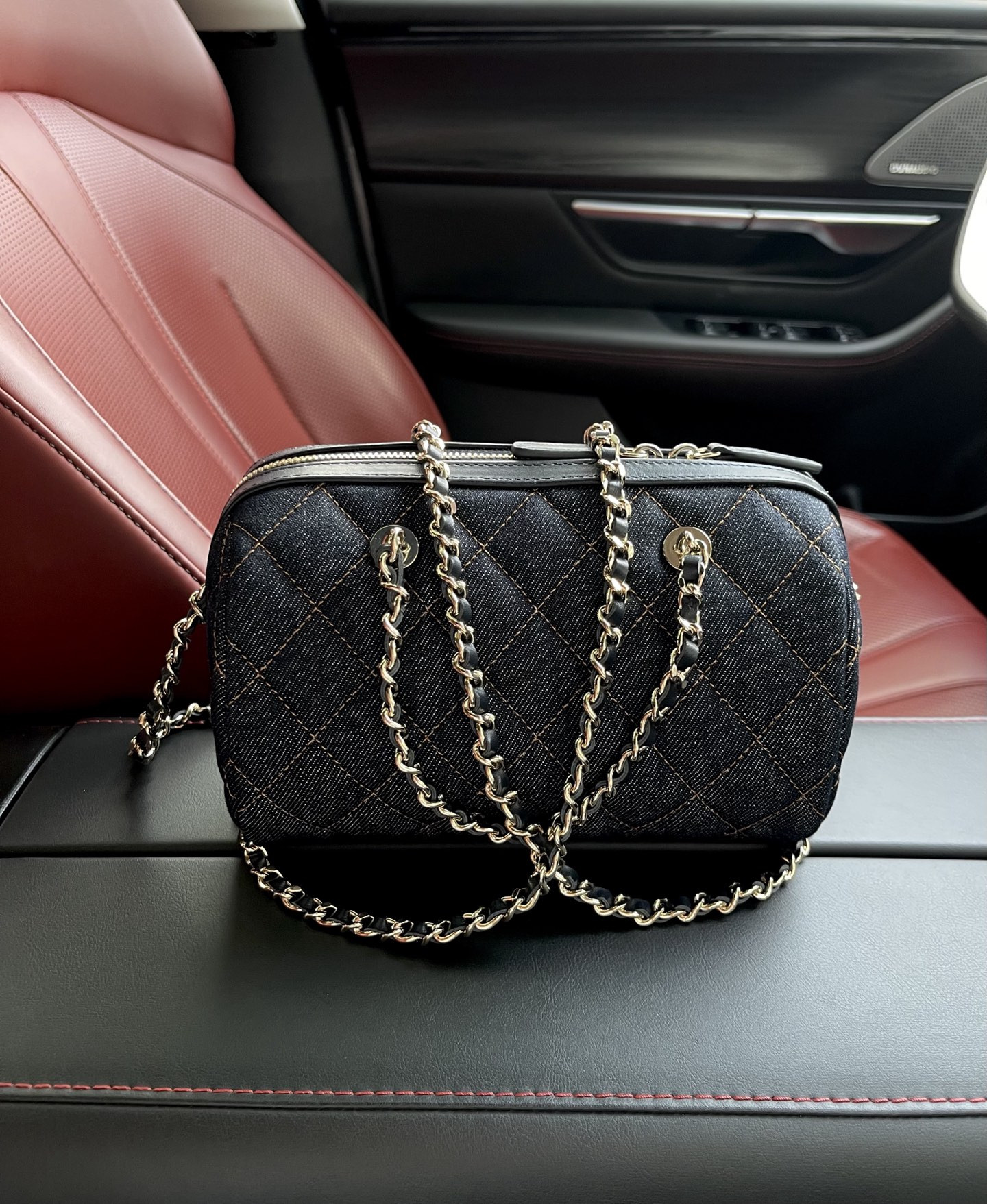 Chanel Bowling Bag AS4474 11.5x18.5x11cm