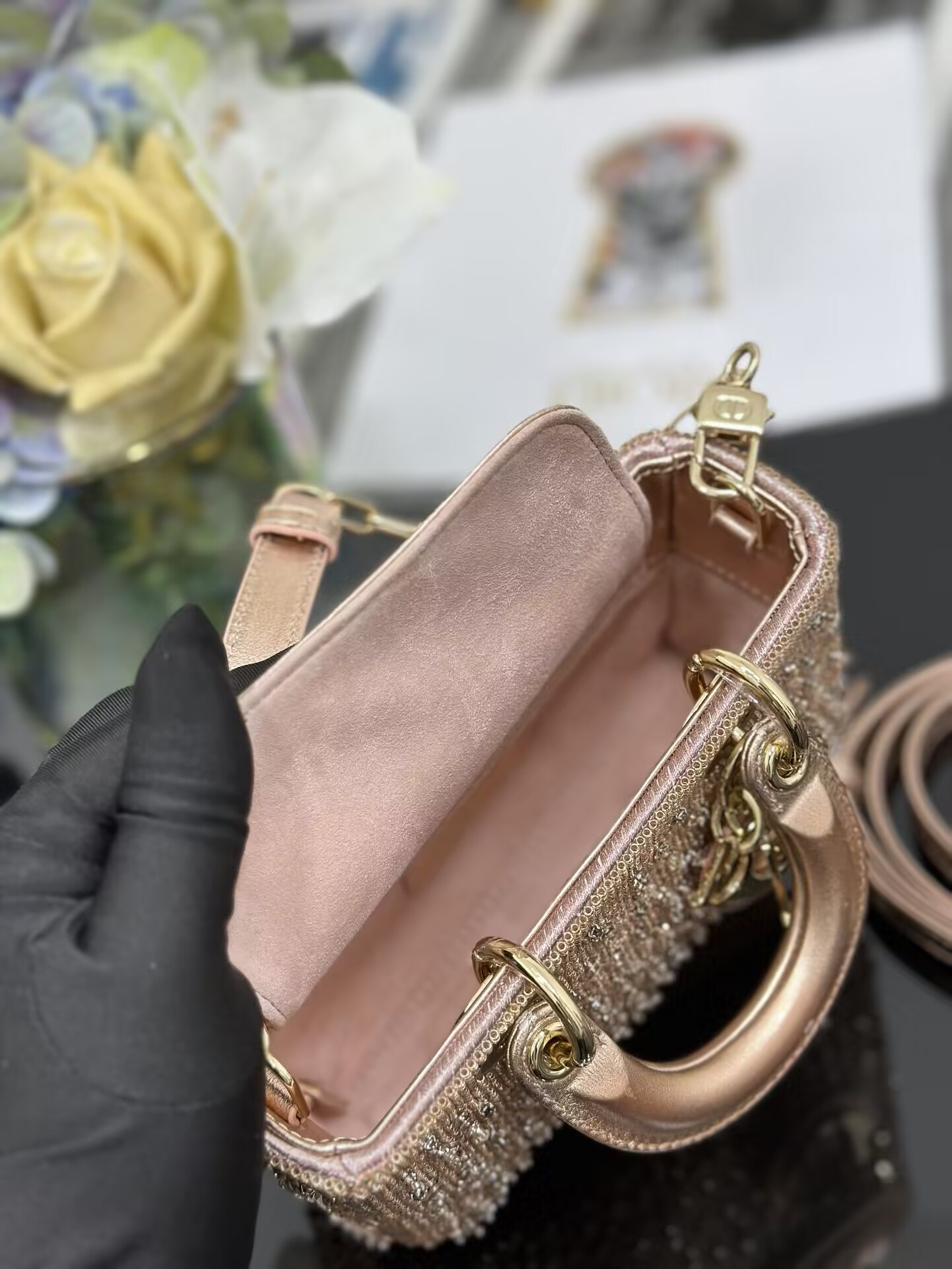 Dior Lady D-Joy Micro Bag 16 x 9 x 5 cm