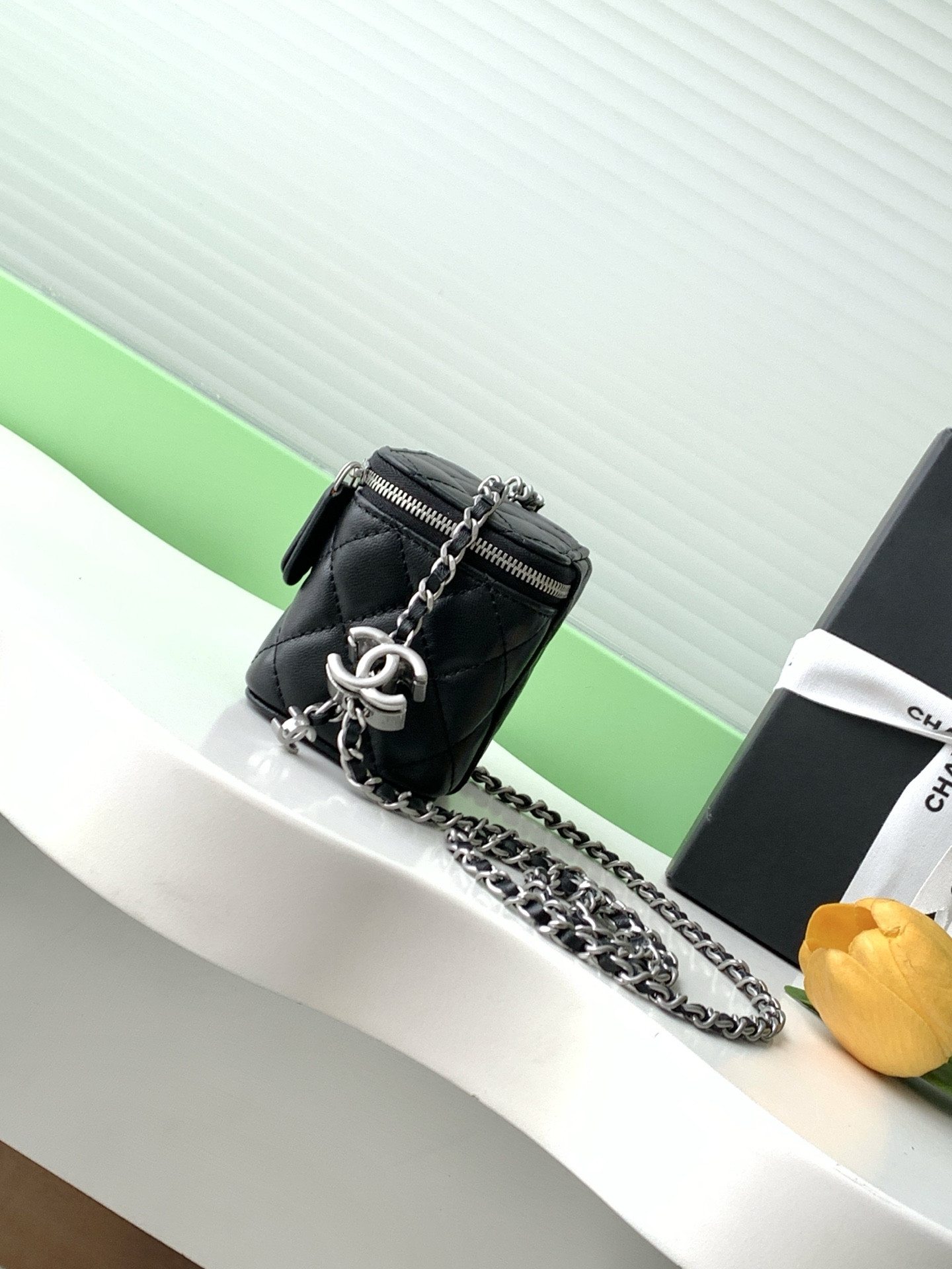 Chanel Small Vanity with Chain 8.5x11x7cm