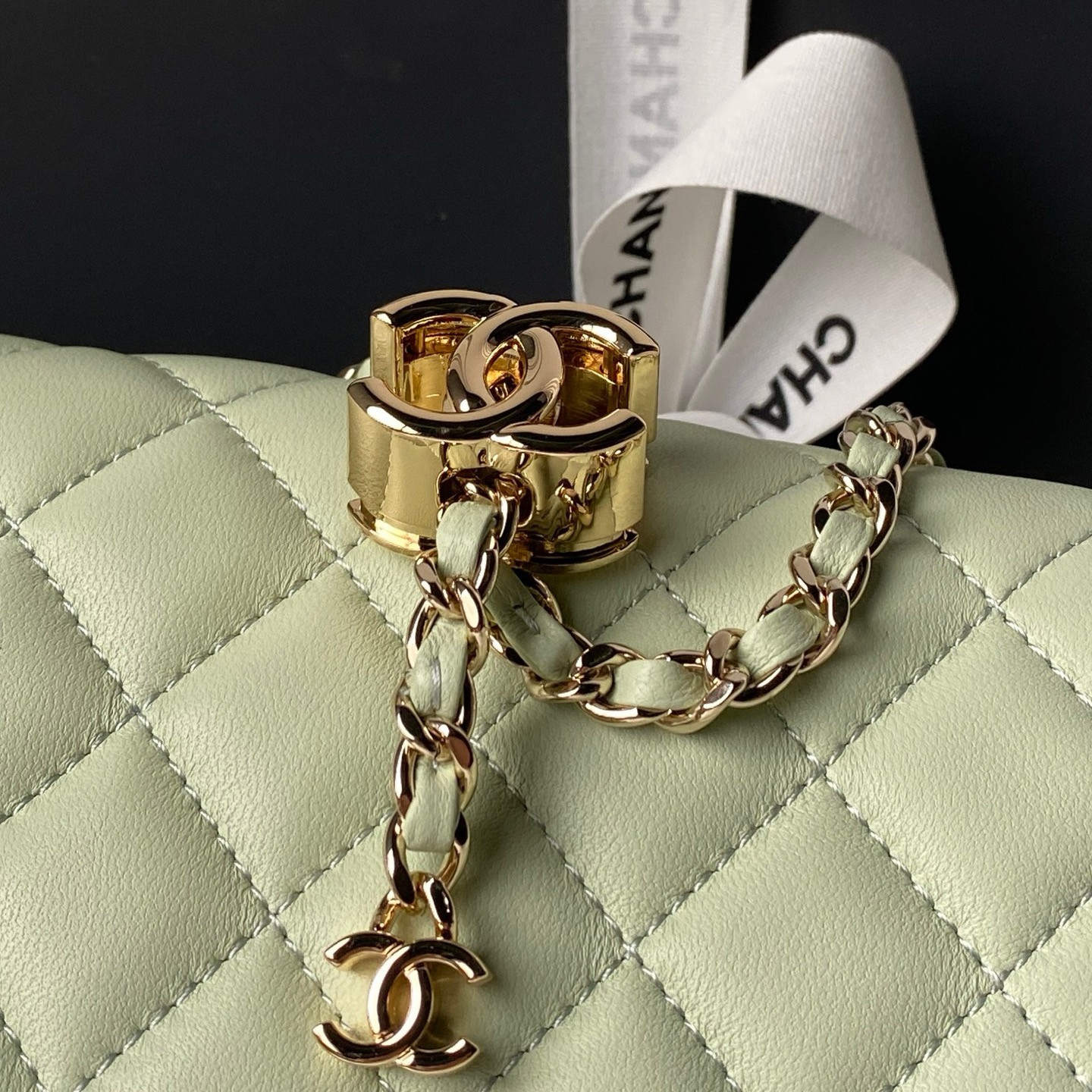 Chanel Classic Flap Handbag CF AS5756 14.5x23.5x7cm